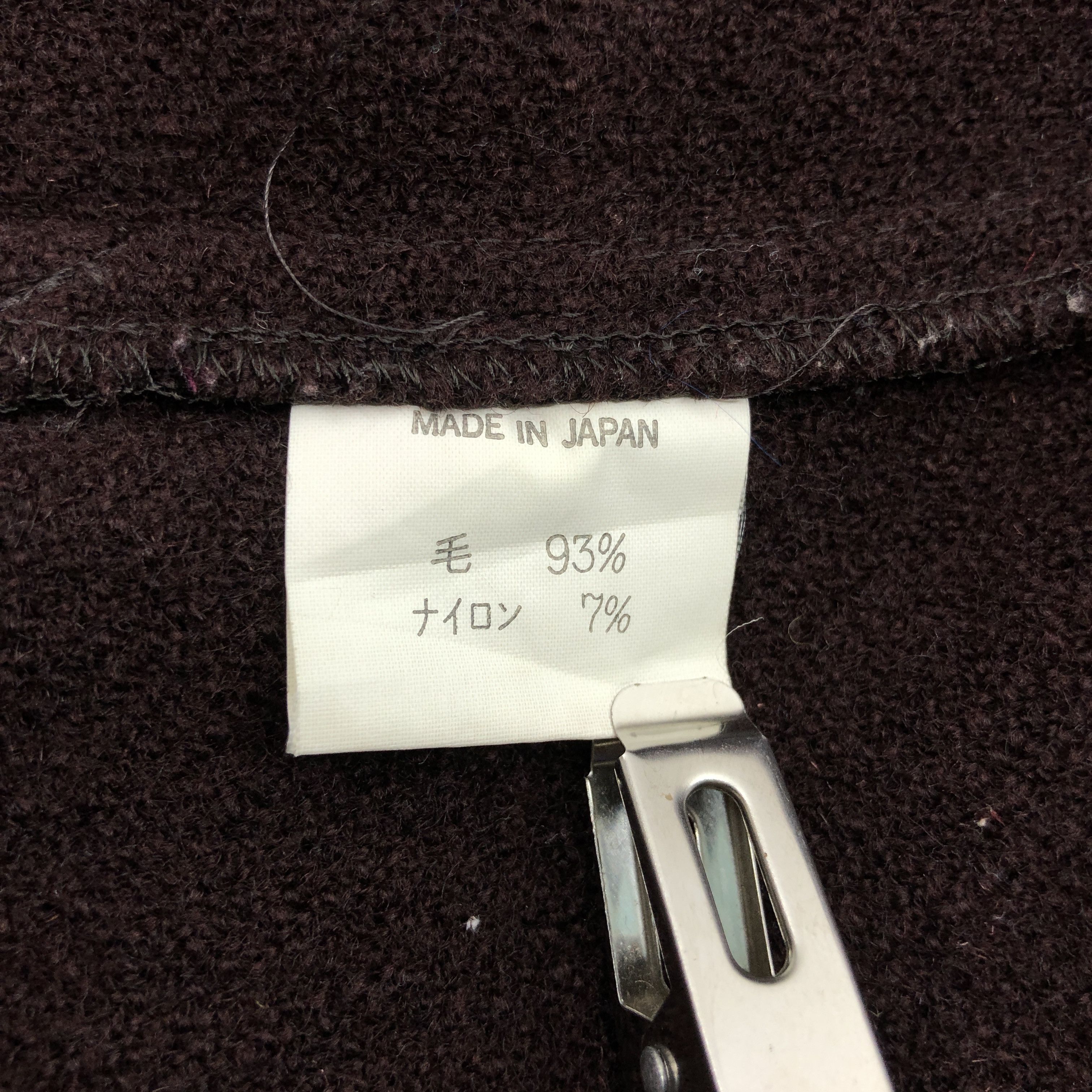 Y's YS MADE IN JAPAN Wool Skirt Mini Skirt #0454/S Size 34" / US 12 / IT 48 - 8 Thumbnail