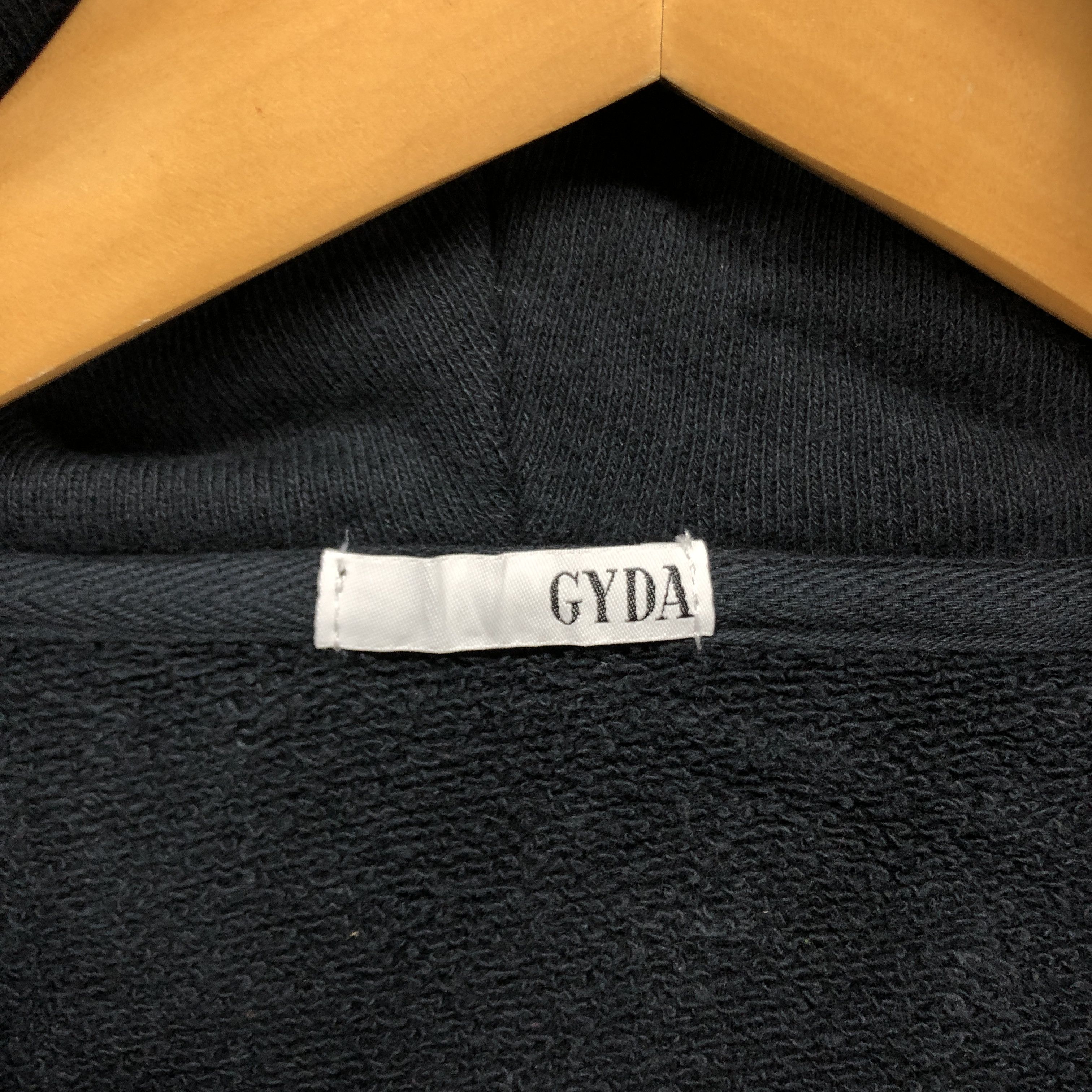 Japanese Brand GYDA Broadcast Rare Design Zipper Hoodie #2697-97 Size US XL / EU 56 / 4 - 6 Thumbnail