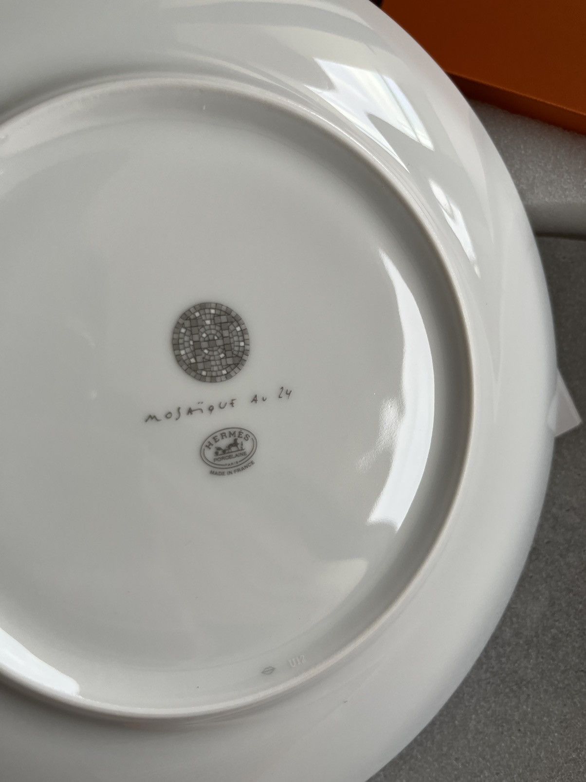 Hermes Hermes Mosaique Plates (x2) Set Brand New Size ONE SIZE - 18 Thumbnail
