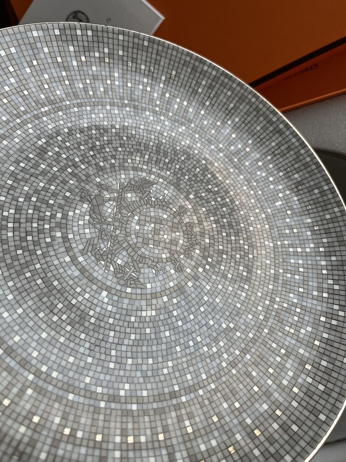 Hermes Hermes Mosaique Plates (x2) Set Brand New Size ONE SIZE - 12 Thumbnail