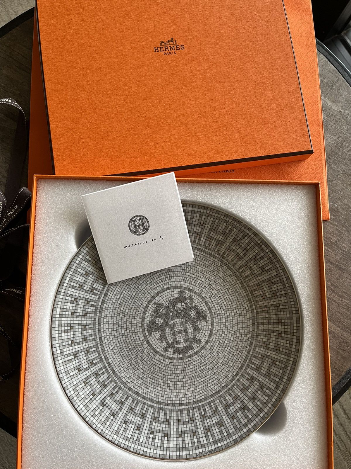 Hermes Hermes Mosaique Plates (x2) Set Brand New Size ONE SIZE - 11 Thumbnail