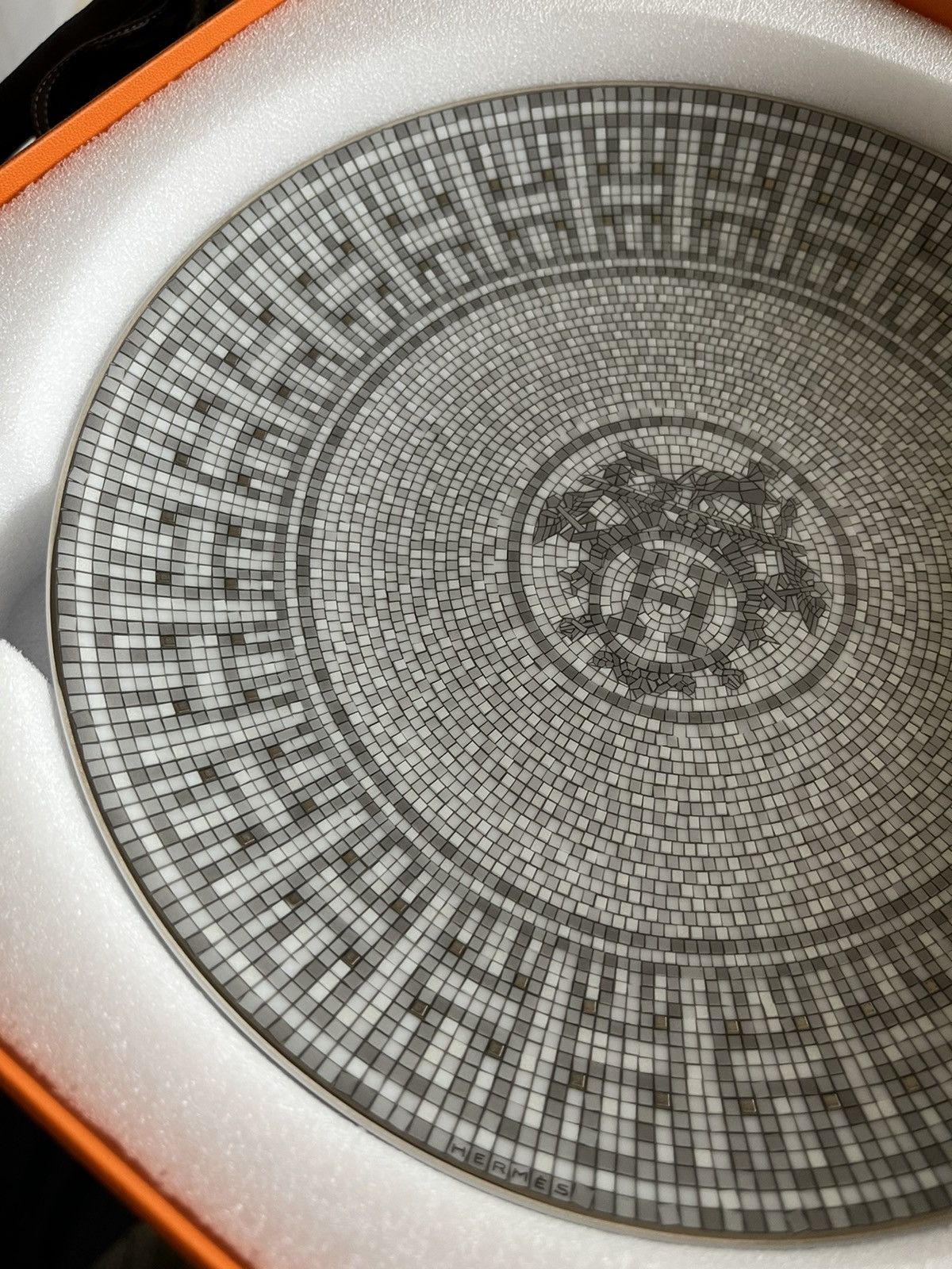 Hermes Hermes Mosaique Plates (x2) Set Brand New Size ONE SIZE - 21 Thumbnail