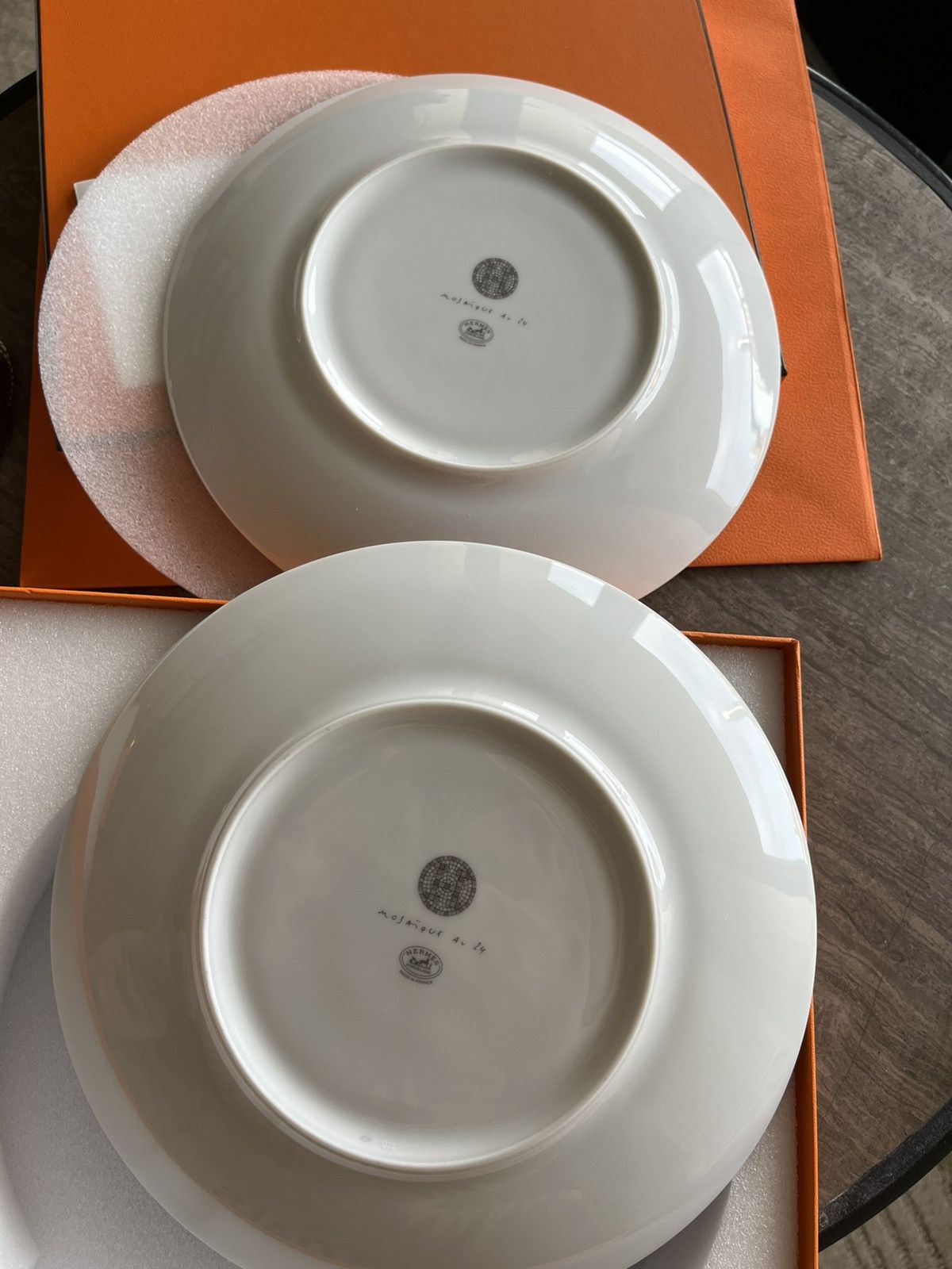 Hermes Hermes Mosaique Plates (x2) Set Brand New Size ONE SIZE - 4 Thumbnail