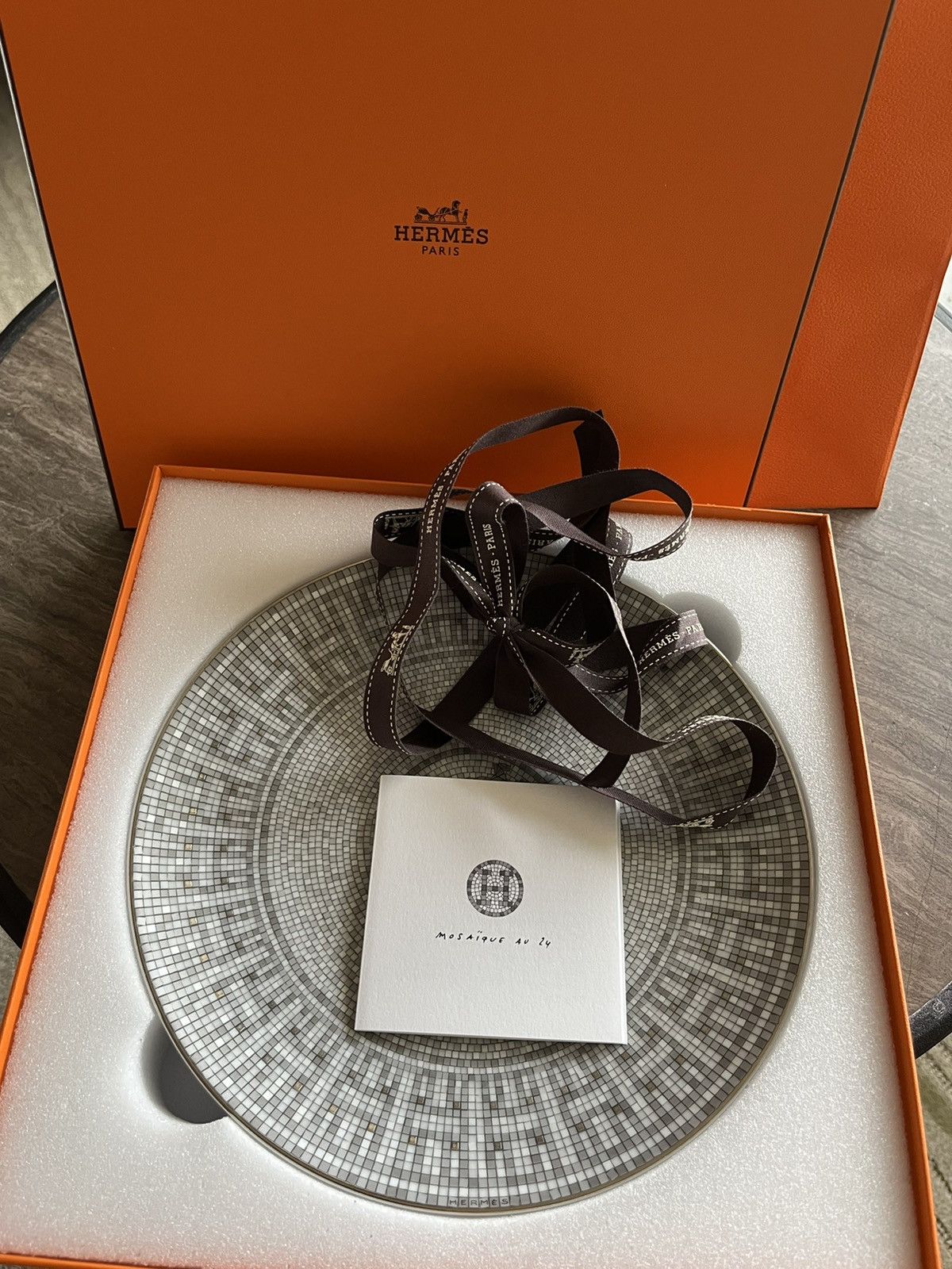 Hermes Hermes Mosaique Plates (x2) Set Brand New Size ONE SIZE - 7 Thumbnail