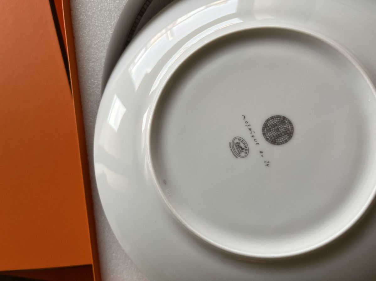 Hermes Hermes Mosaique Plates (x2) Set Brand New Size ONE SIZE - 23 Thumbnail