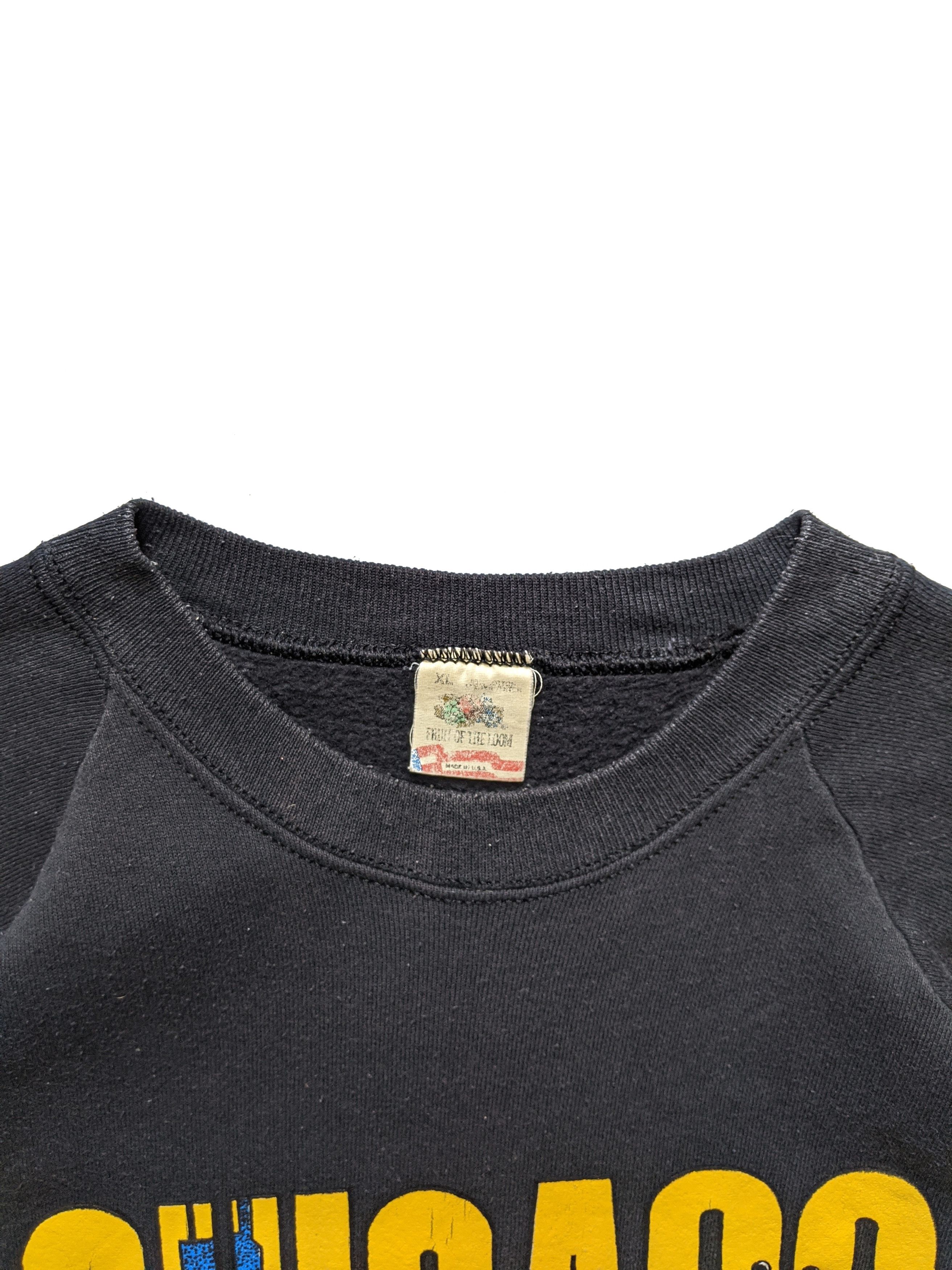 Vintage Vintage 90's FOTL Chicago The Windy City Sweatshirt Size US XL / EU 56 / 4 - 3 Thumbnail