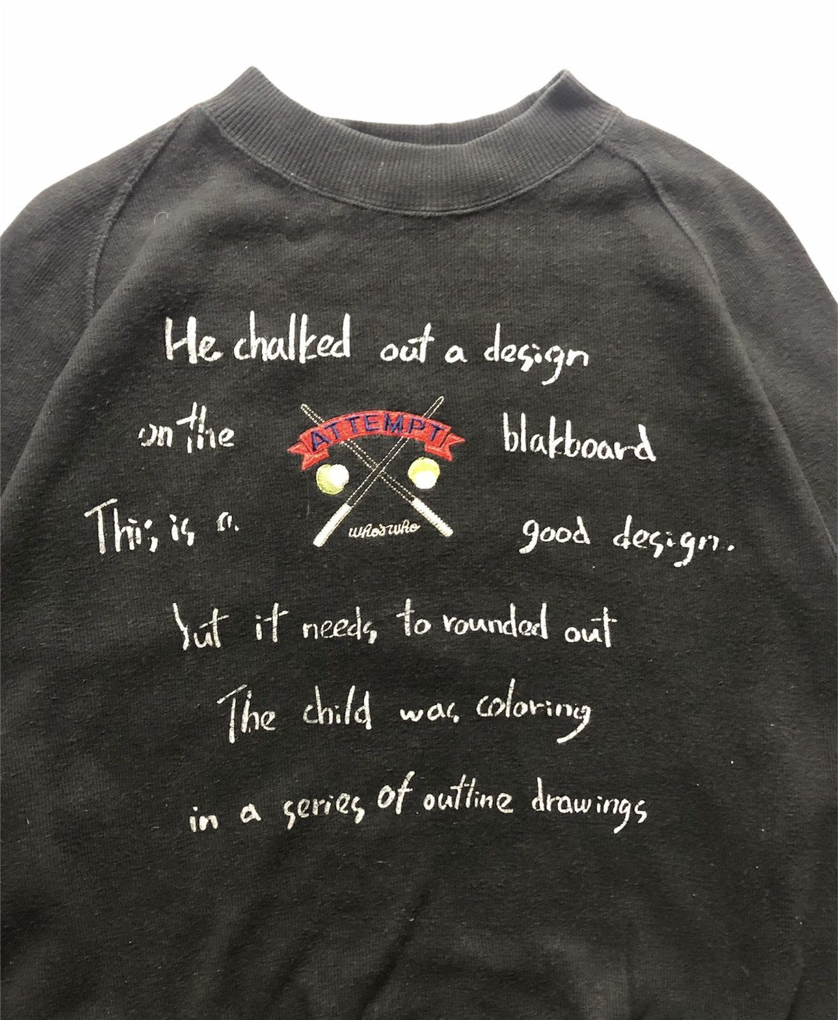Japanese Brand × Vintage Vintage 90s Who’s Who Embroidery Design Sweatshirt Size US L / EU 52-54 / 3 - 2 Thumbnail