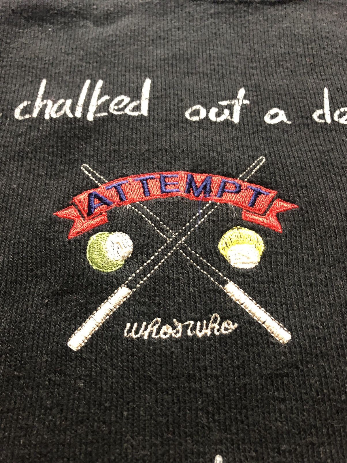 Japanese Brand × Vintage Vintage 90s Who’s Who Embroidery Design Sweatshirt Size US L / EU 52-54 / 3 - 3 Thumbnail
