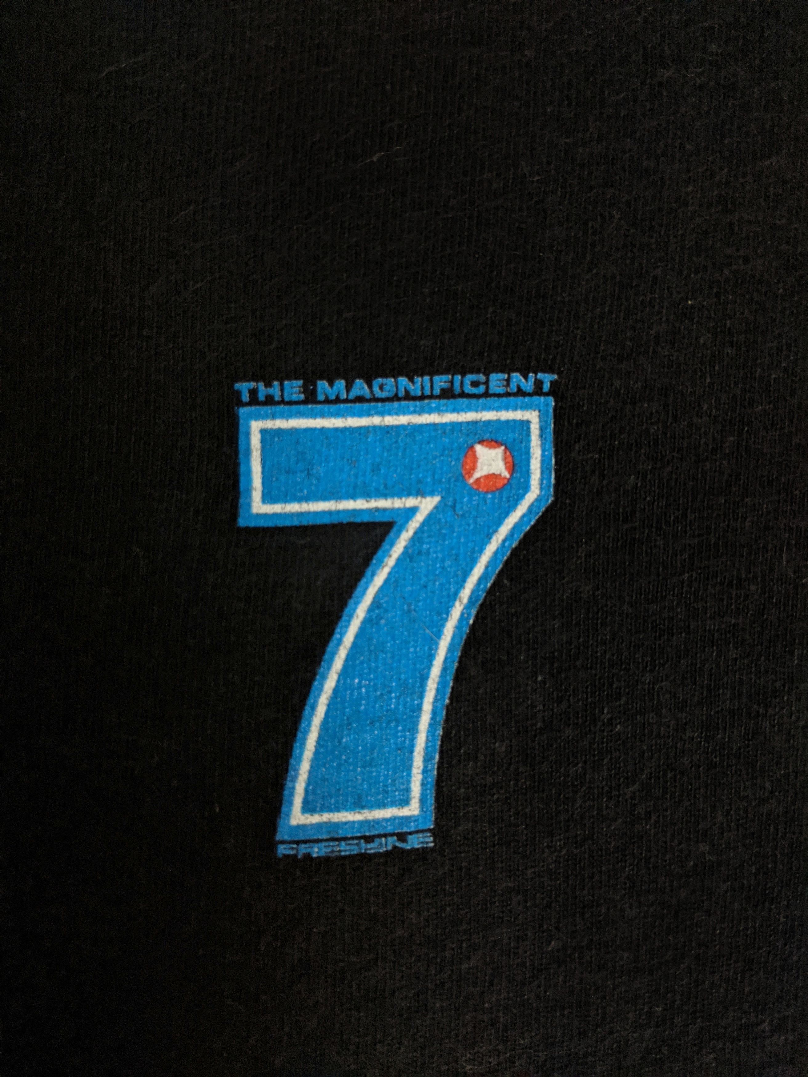 Freshjive × Vintage 👾RARE! Vintage Freshjive x The Magnificent 7 T Shirt Size US L / EU 52-54 / 3 - 5 Thumbnail