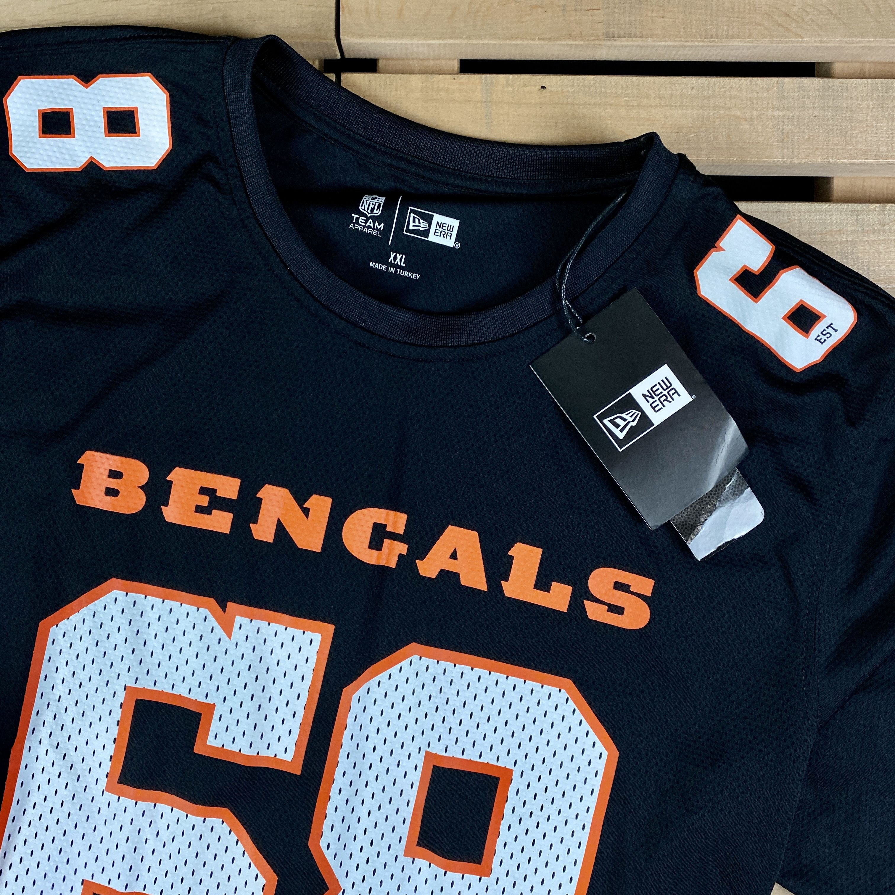 NFL × New Era Mens NFL Football Jersey Shirt Cincinnati Bengals Size XXL Size US XXL / EU 58 / 5 - 2 Thumbnail