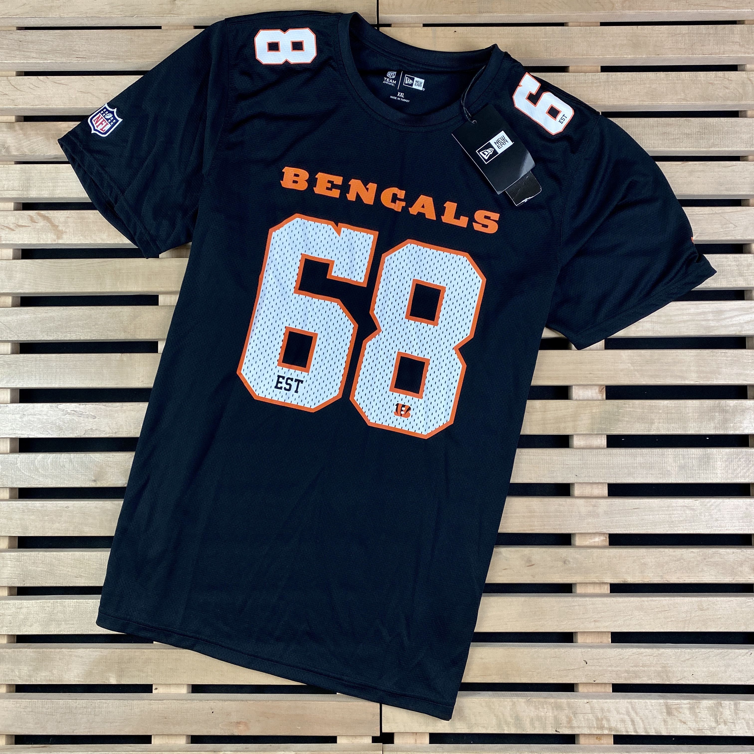 NFL × New Era Mens NFL Football Jersey Shirt Cincinnati Bengals Size XXL Size US XXL / EU 58 / 5 - 1 Thumbnail