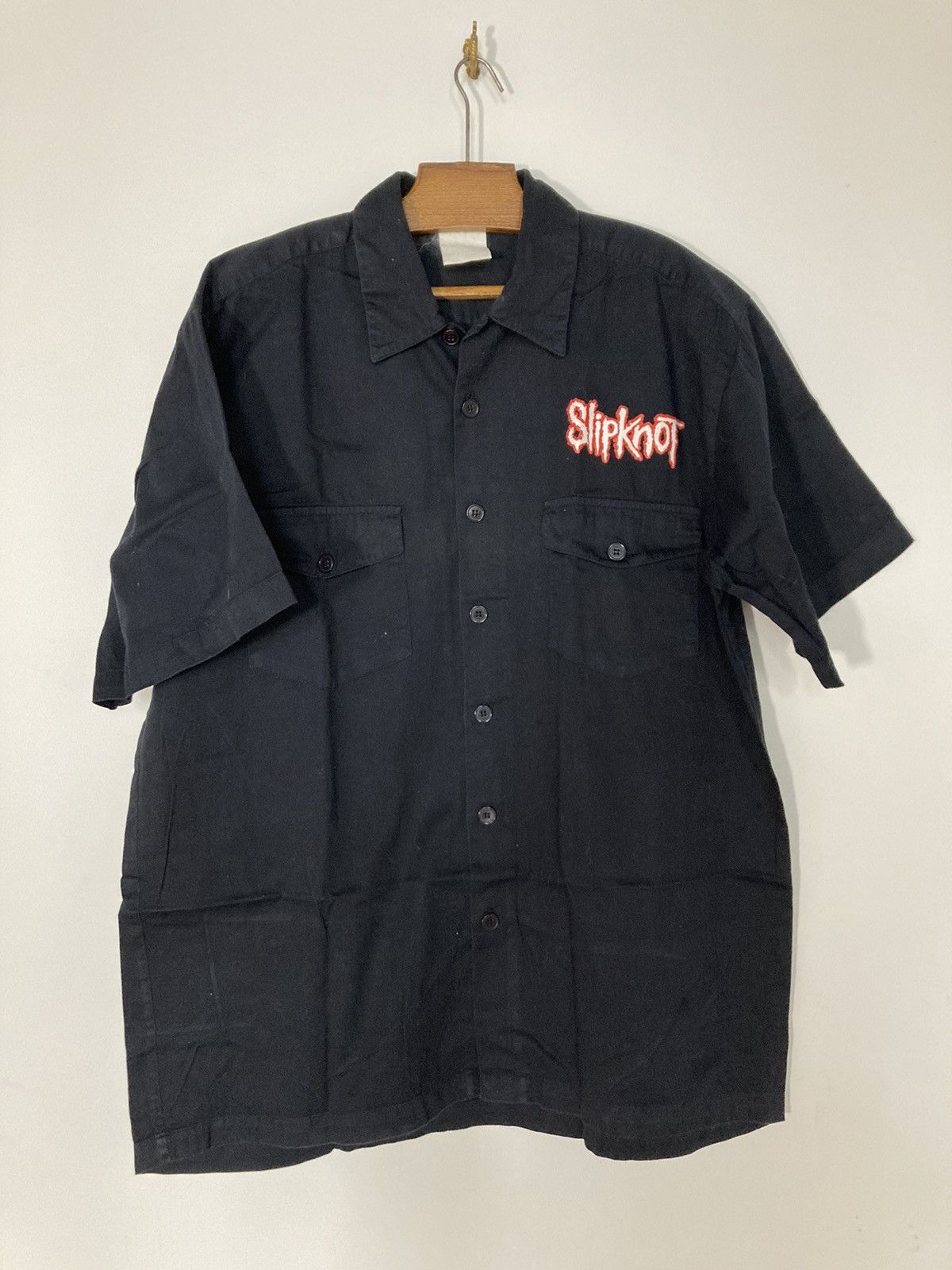 Slipknot button hot sale up shirt