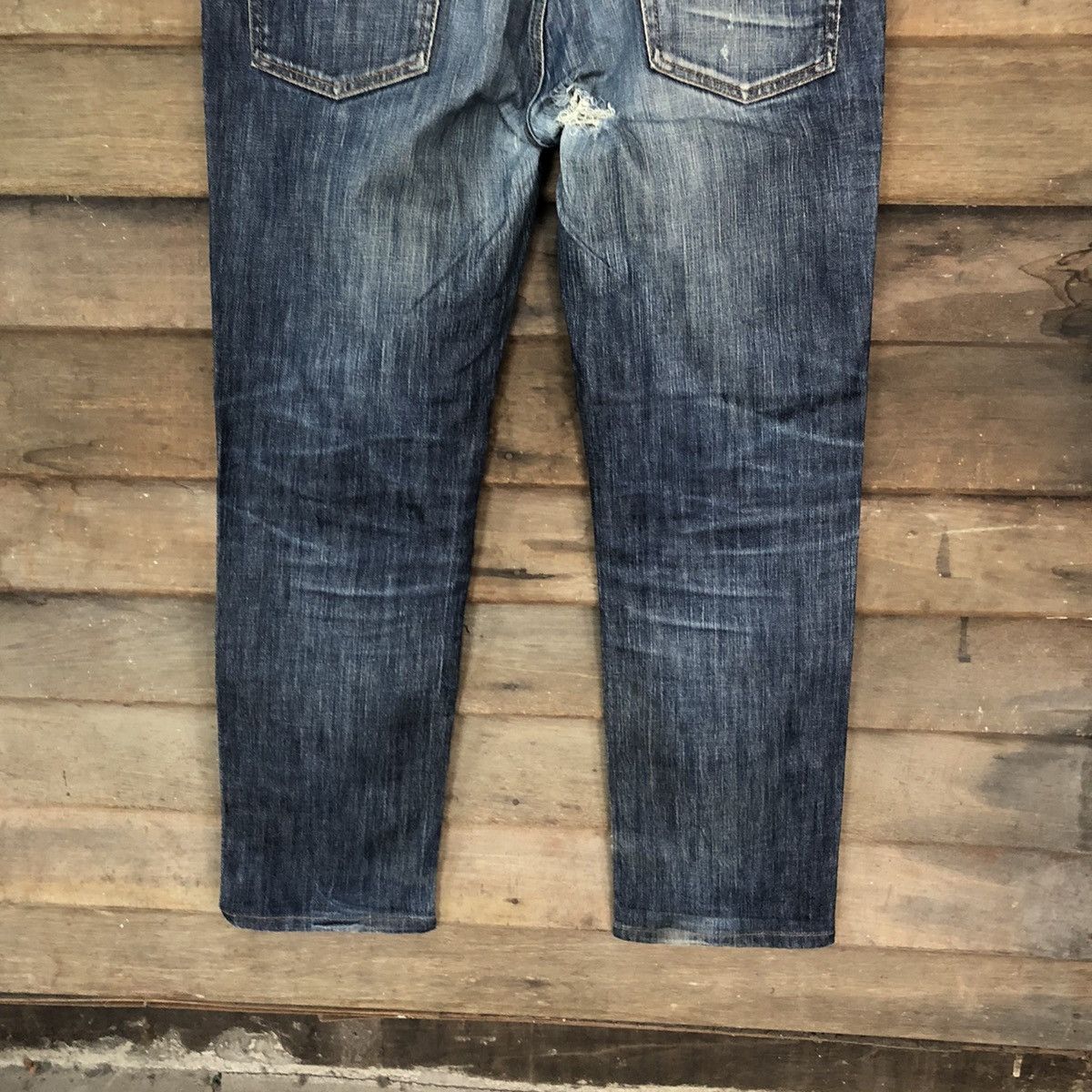 Levi's DLS vintage faded Levis Blue Denim pants #BB538 Size US 34 / EU 50 - 14 Thumbnail