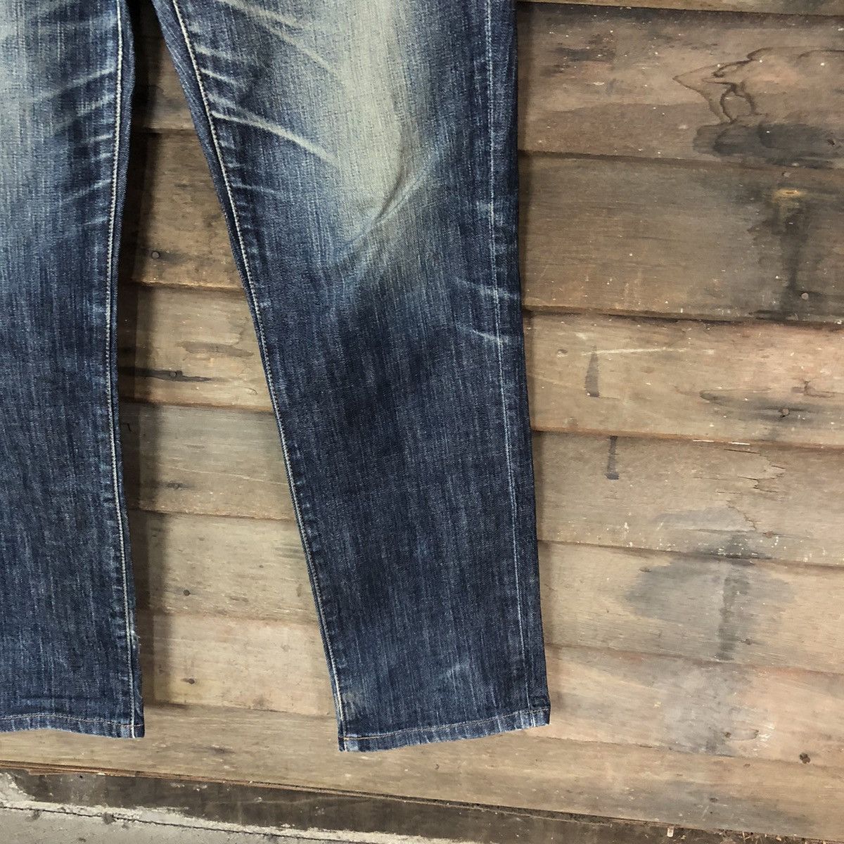 Levi's DLS vintage faded Levis Blue Denim pants #BB538 Size US 34 / EU 50 - 7 Thumbnail