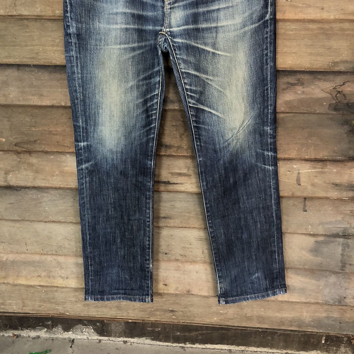 Levi's DLS vintage faded Levis Blue Denim pants #BB538 Size US 34 / EU 50 - 3 Thumbnail