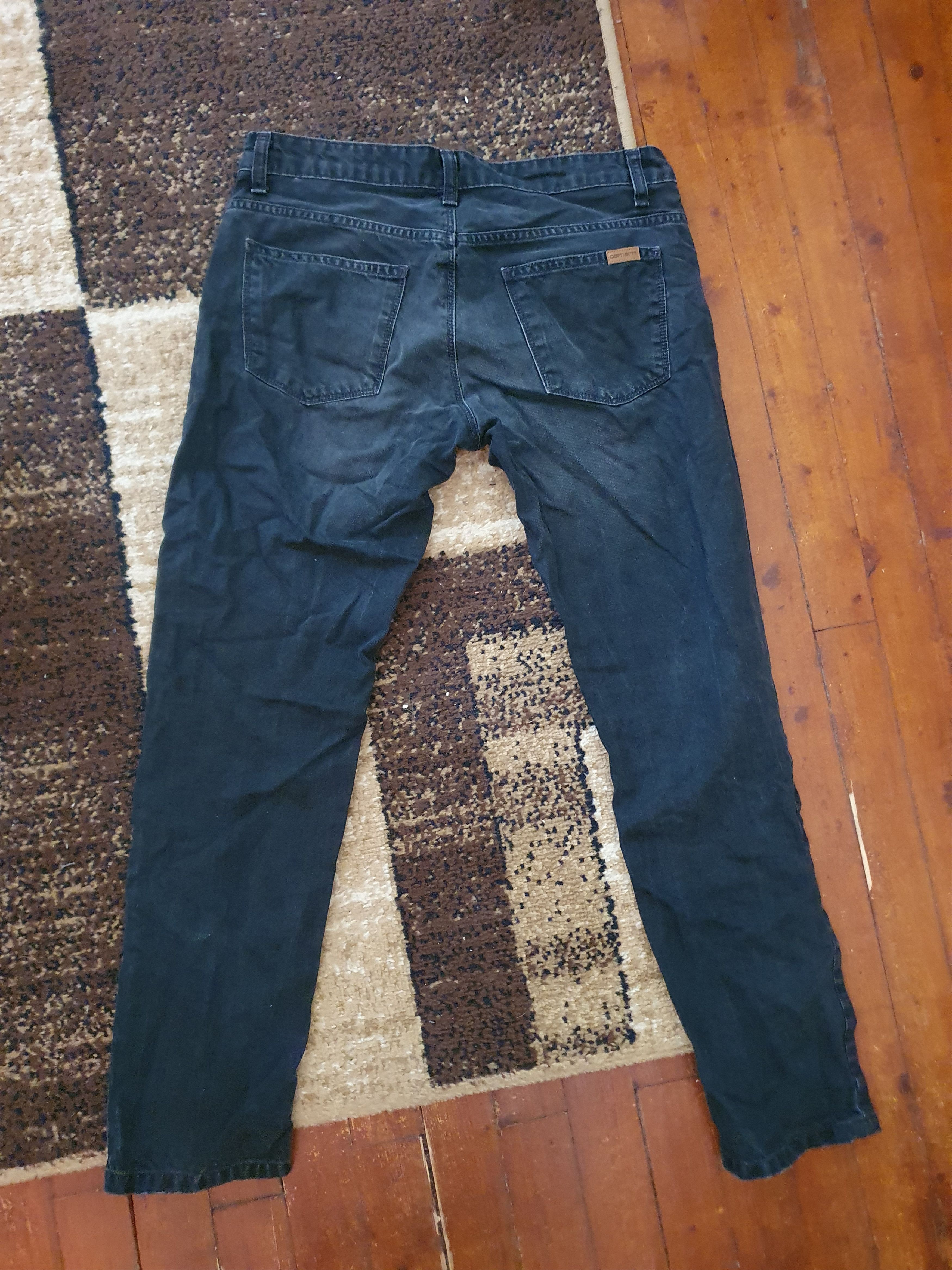 Carhartt Carhartt Black SWAG denim jeans,sz W-40cm/L-91cm. Size 30" / US 8 / IT 44 - 9 Thumbnail