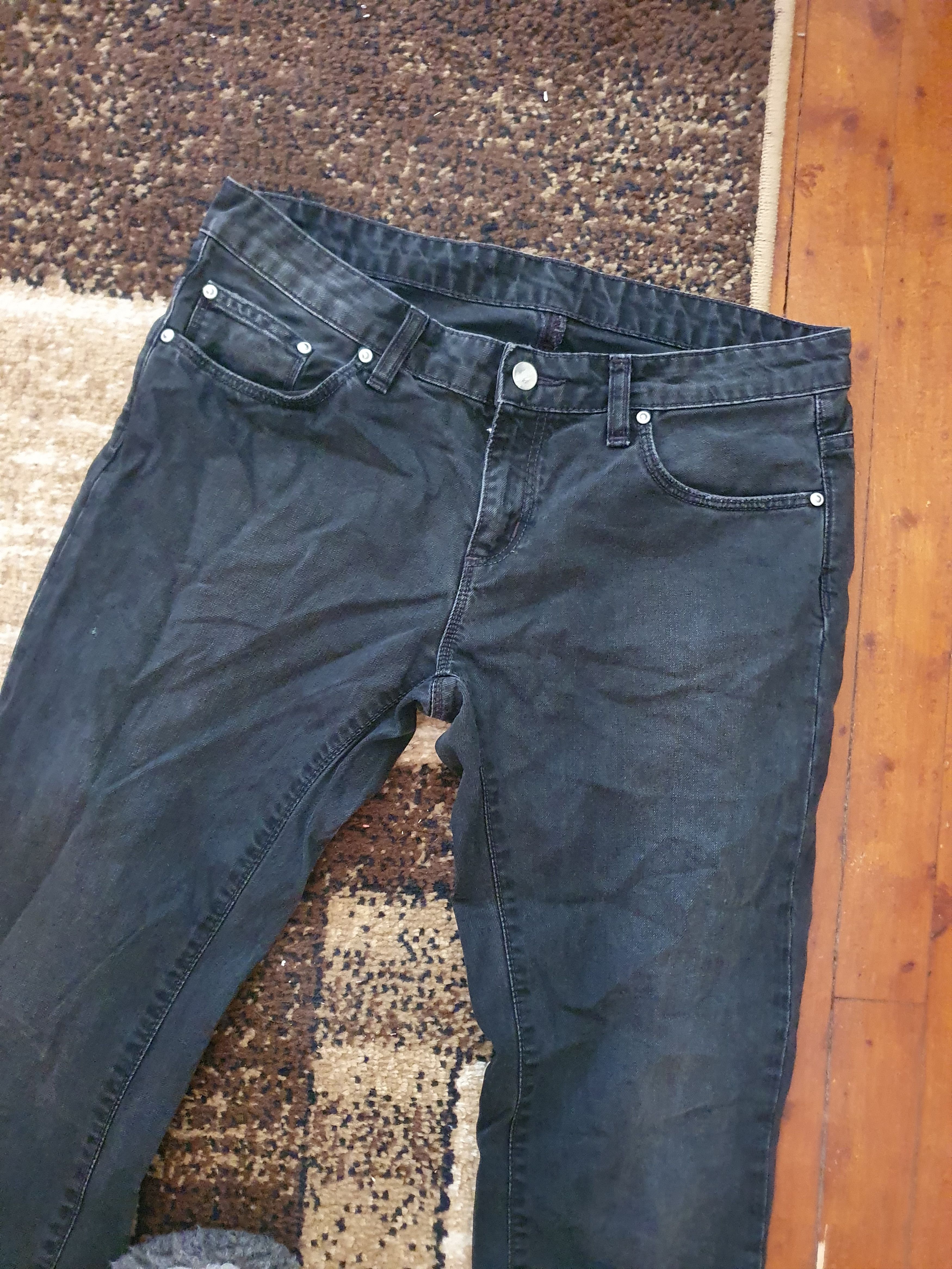 Carhartt Carhartt Black SWAG denim jeans,sz W-40cm/L-91cm. Size 30" / US 8 / IT 44 - 4 Thumbnail