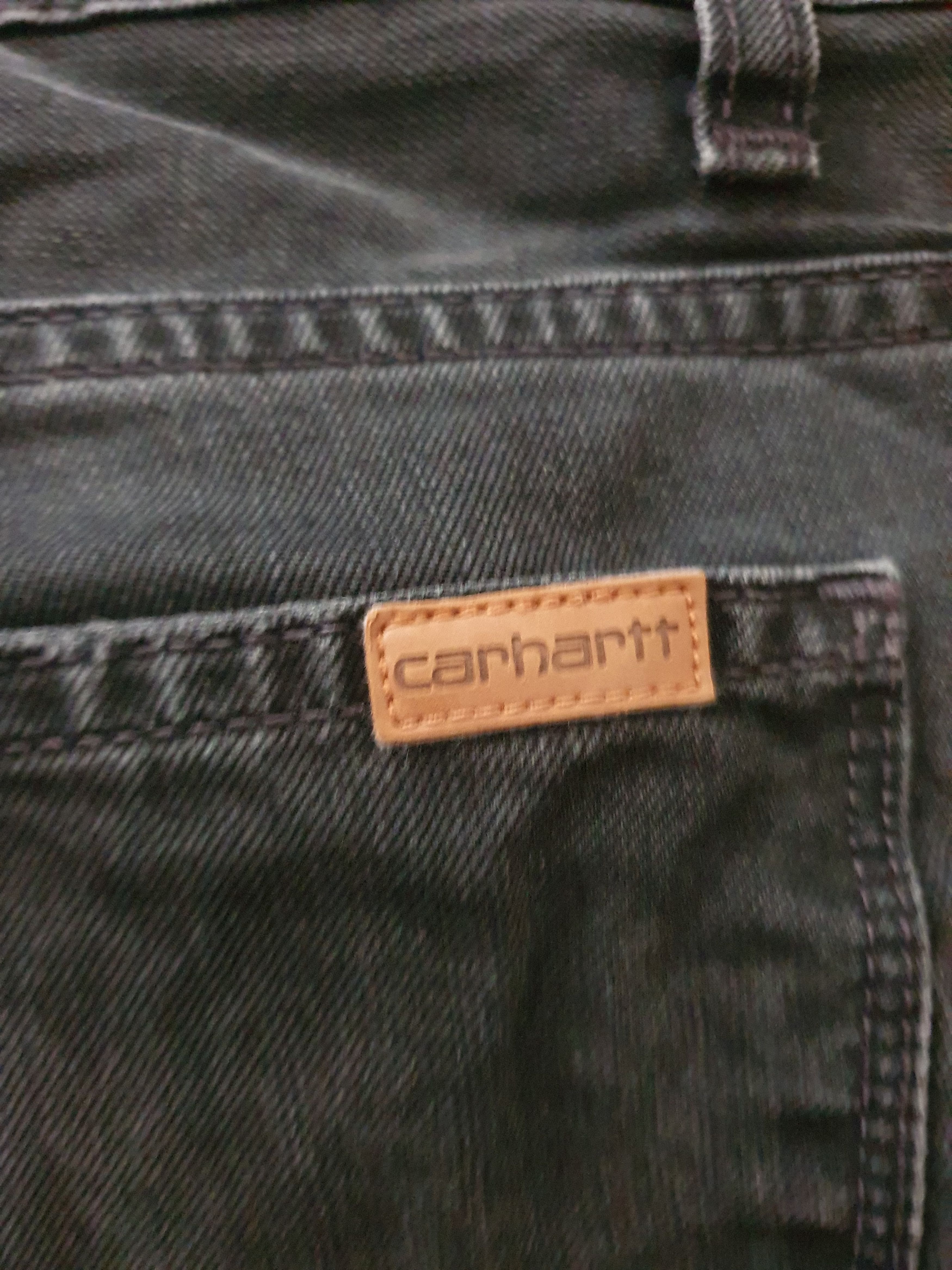 Carhartt Carhartt Black SWAG denim jeans,sz W-40cm/L-91cm. Size 30" / US 8 / IT 44 - 2 Thumbnail