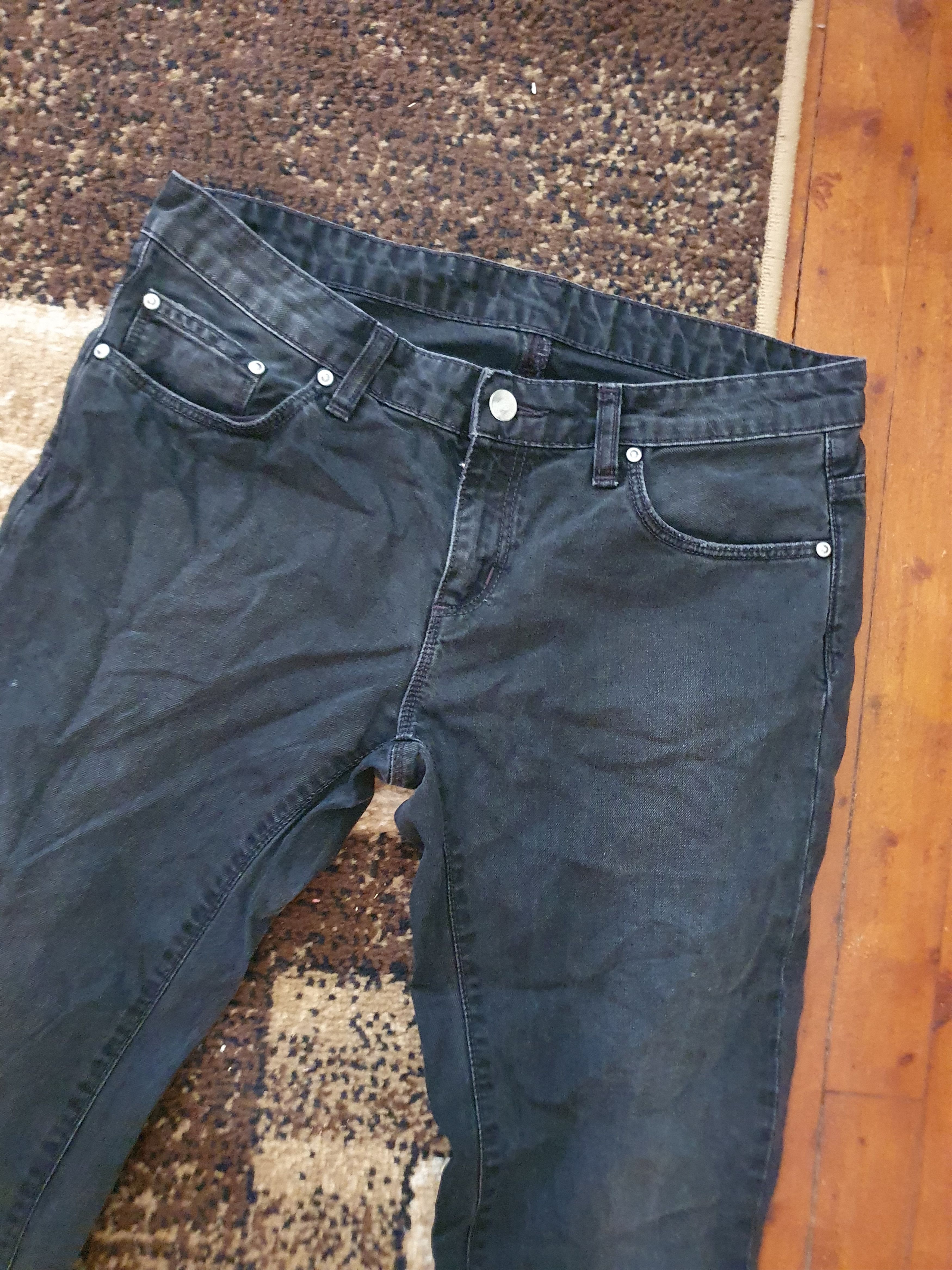 Carhartt Carhartt Black SWAG denim jeans,sz W-40cm/L-91cm. Size 30" / US 8 / IT 44 - 5 Thumbnail