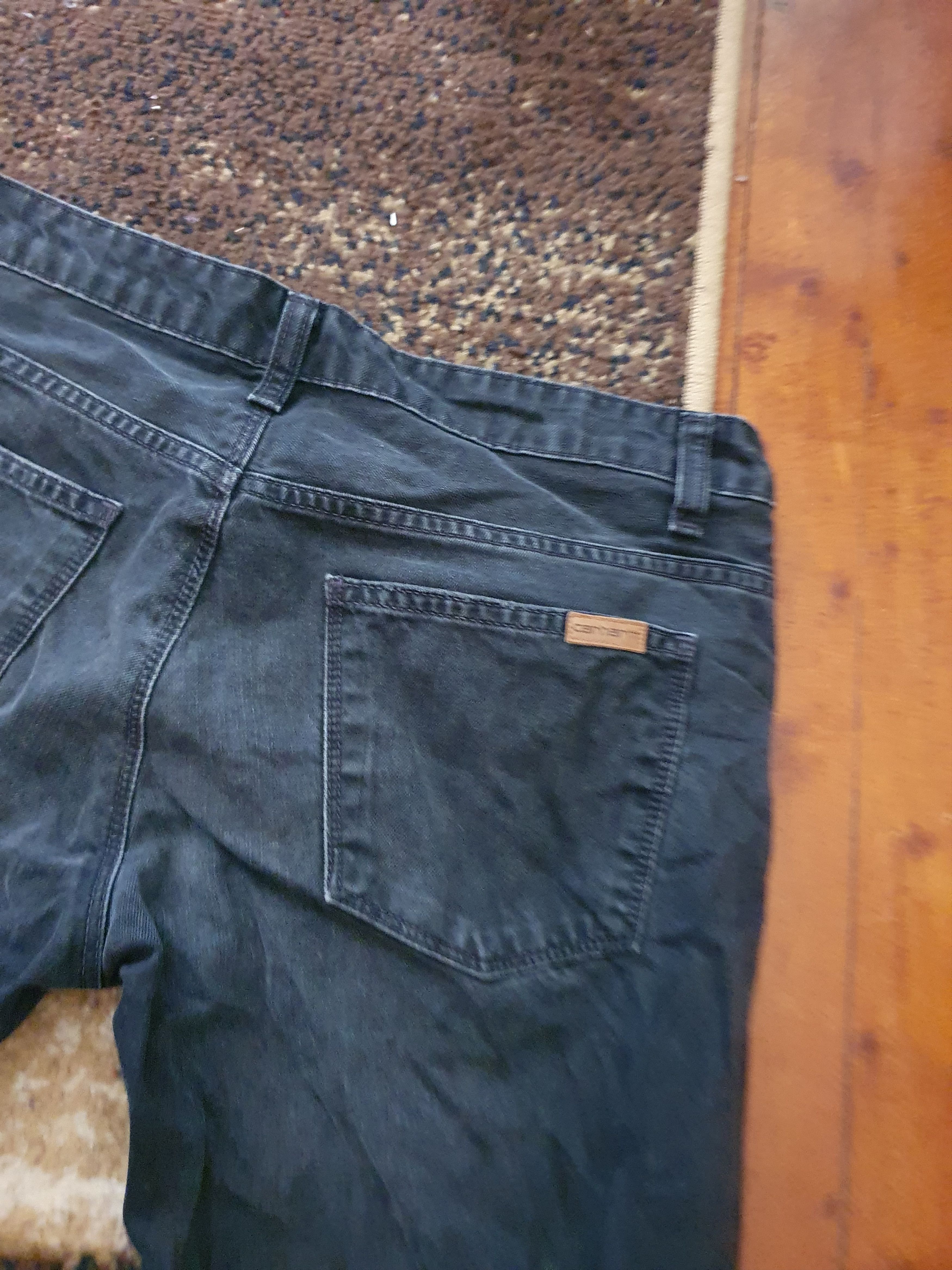Carhartt Carhartt Black SWAG denim jeans,sz W-40cm/L-91cm. Size 30" / US 8 / IT 44 - 1 Thumbnail