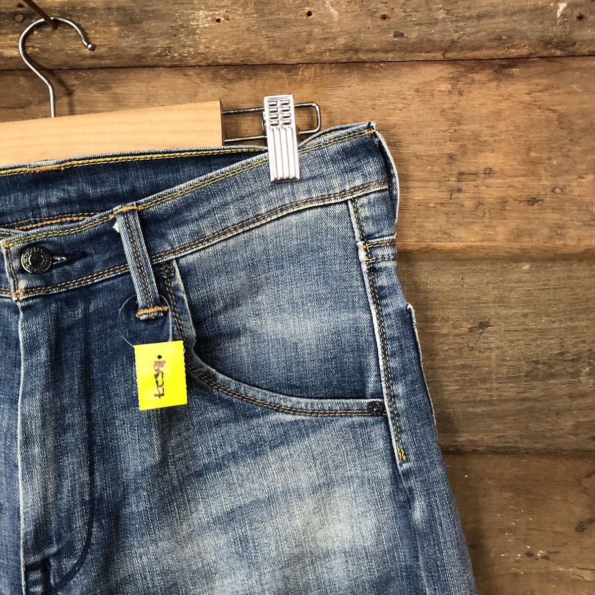 Levi's DLS vintage levis Blue vintage Denim Pants #BB527 Size US 30 / EU 46 - 5 Thumbnail