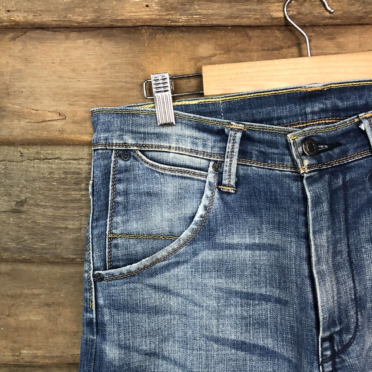 Levi's DLS vintage levis Blue vintage Denim Pants #BB527 Size US 30 / EU 46 - 4 Thumbnail