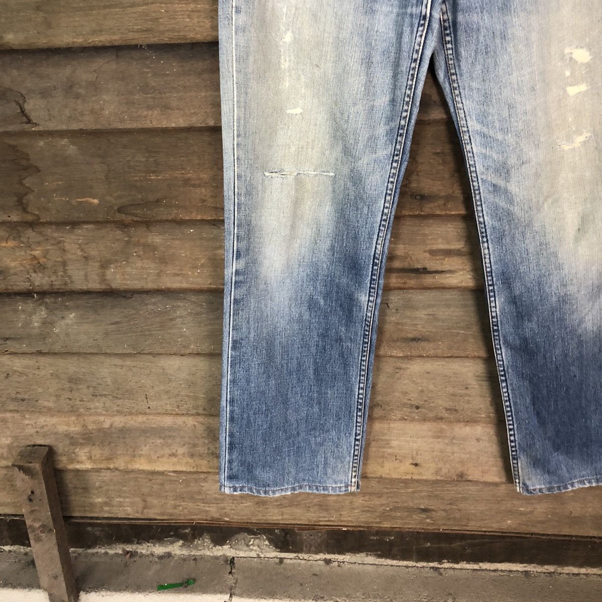 Levi's DLS 508 Levis vintage Blue Denim Pants #BB531 Size US 32 / EU 48 - 6 Thumbnail