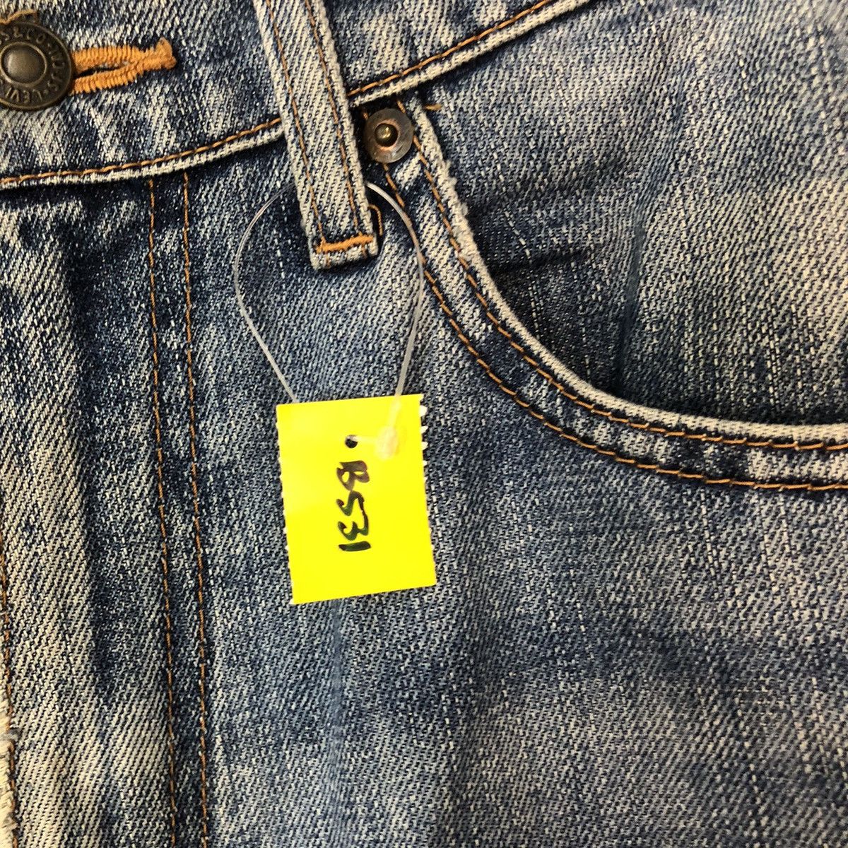 Levi's DLS 508 Levis vintage Blue Denim Pants #BB531 Size US 32 / EU 48 - 9 Thumbnail