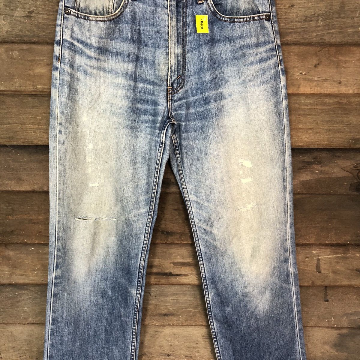 Levi's DLS 508 Levis vintage Blue Denim Pants #BB531 Size US 32 / EU 48 - 8 Thumbnail