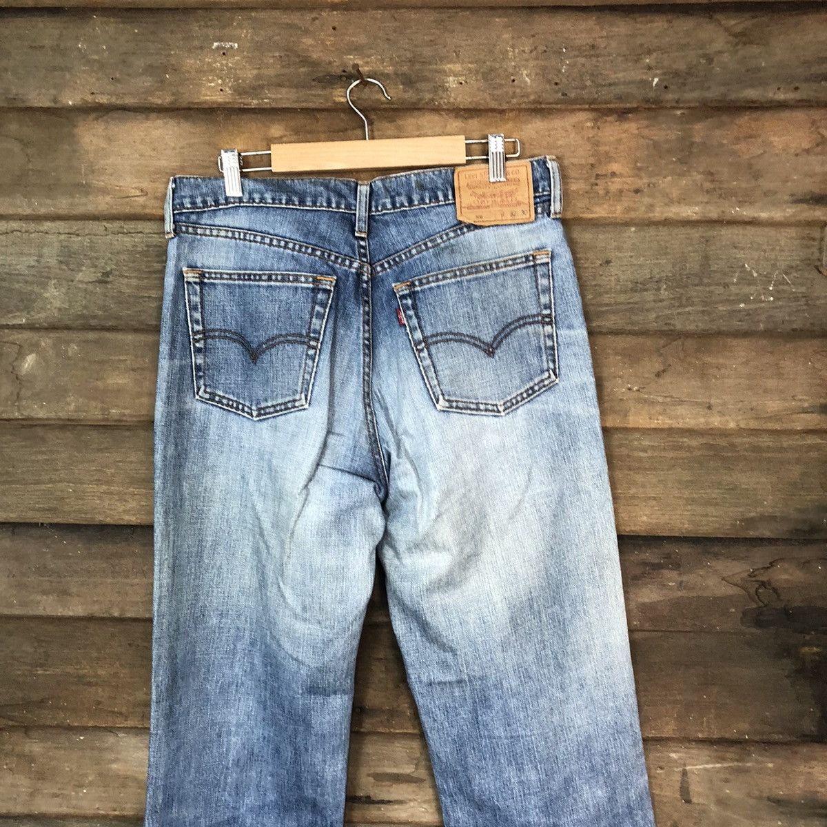 Levi's DLS 508 Levis vintage Blue Denim Pants #BB531 Size US 32 / EU 48 - 11 Thumbnail