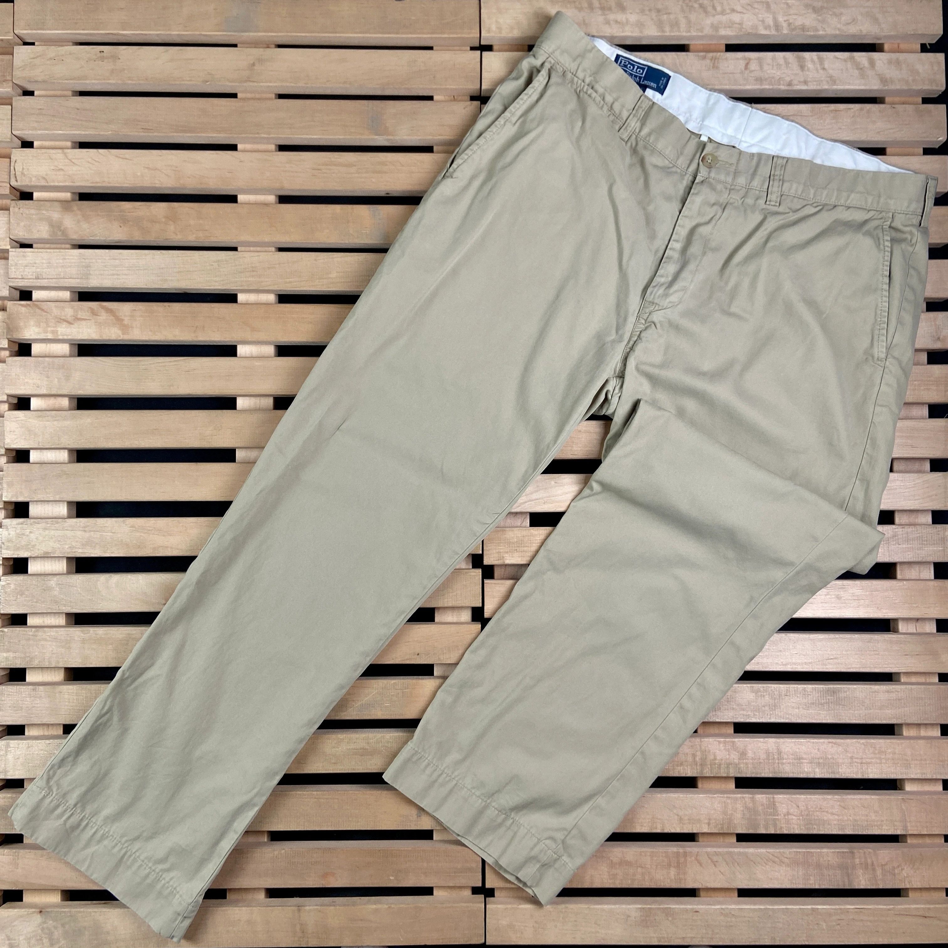 Polo Ralph Lauren × Ralph Lauren × Vintage Mens Pants Chinos Polo Ralph Lauren Vintage Size 38/36 Size US 38 / EU 54 - 1 Thumbnail