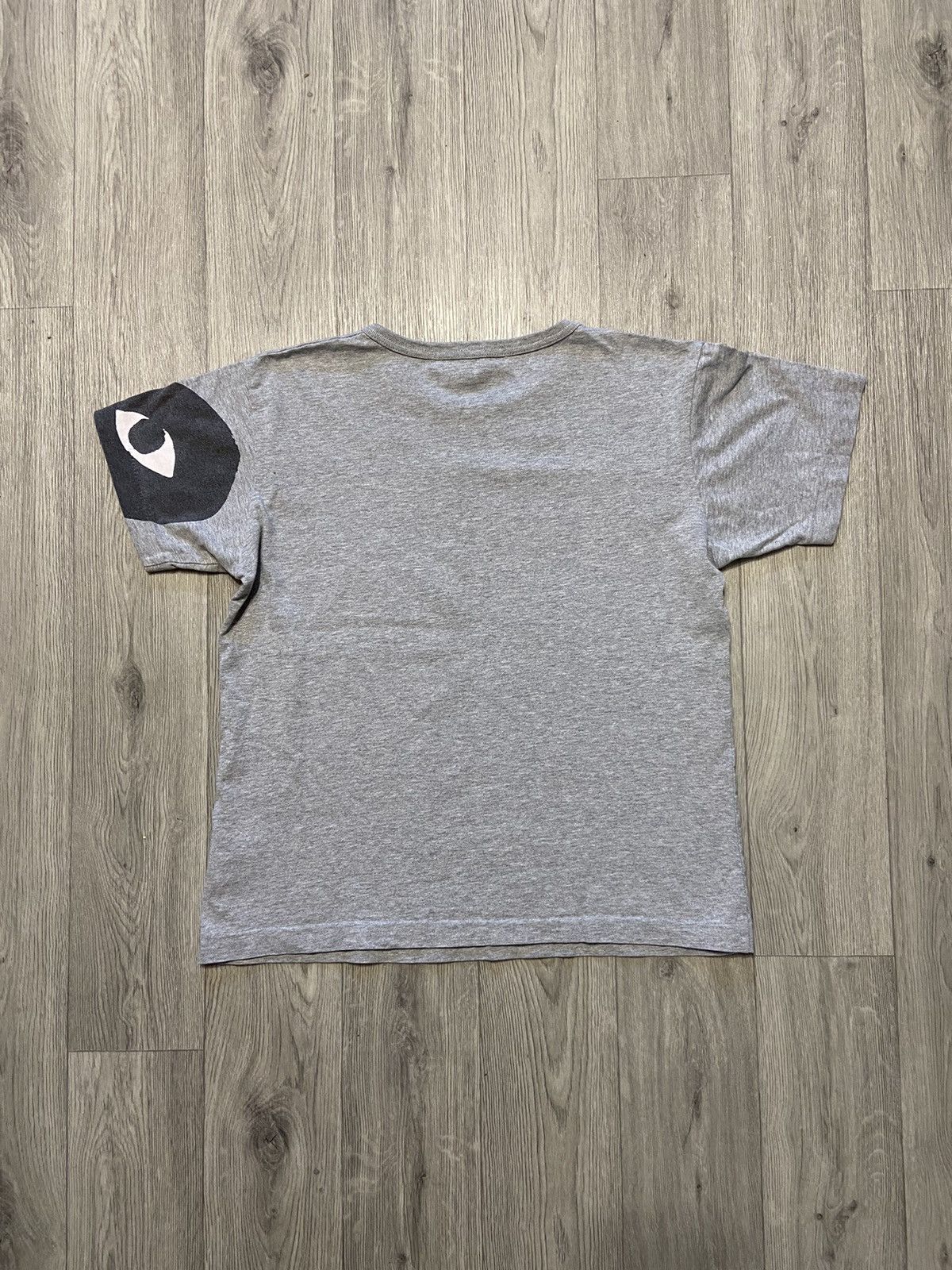 Comme des Garcons PLAY × Japanese Brand Comme des Garçons CdG PLAY Heart Logo T-Shirt Size M / US 6-8 / IT 42-44 - 2 Thumbnail