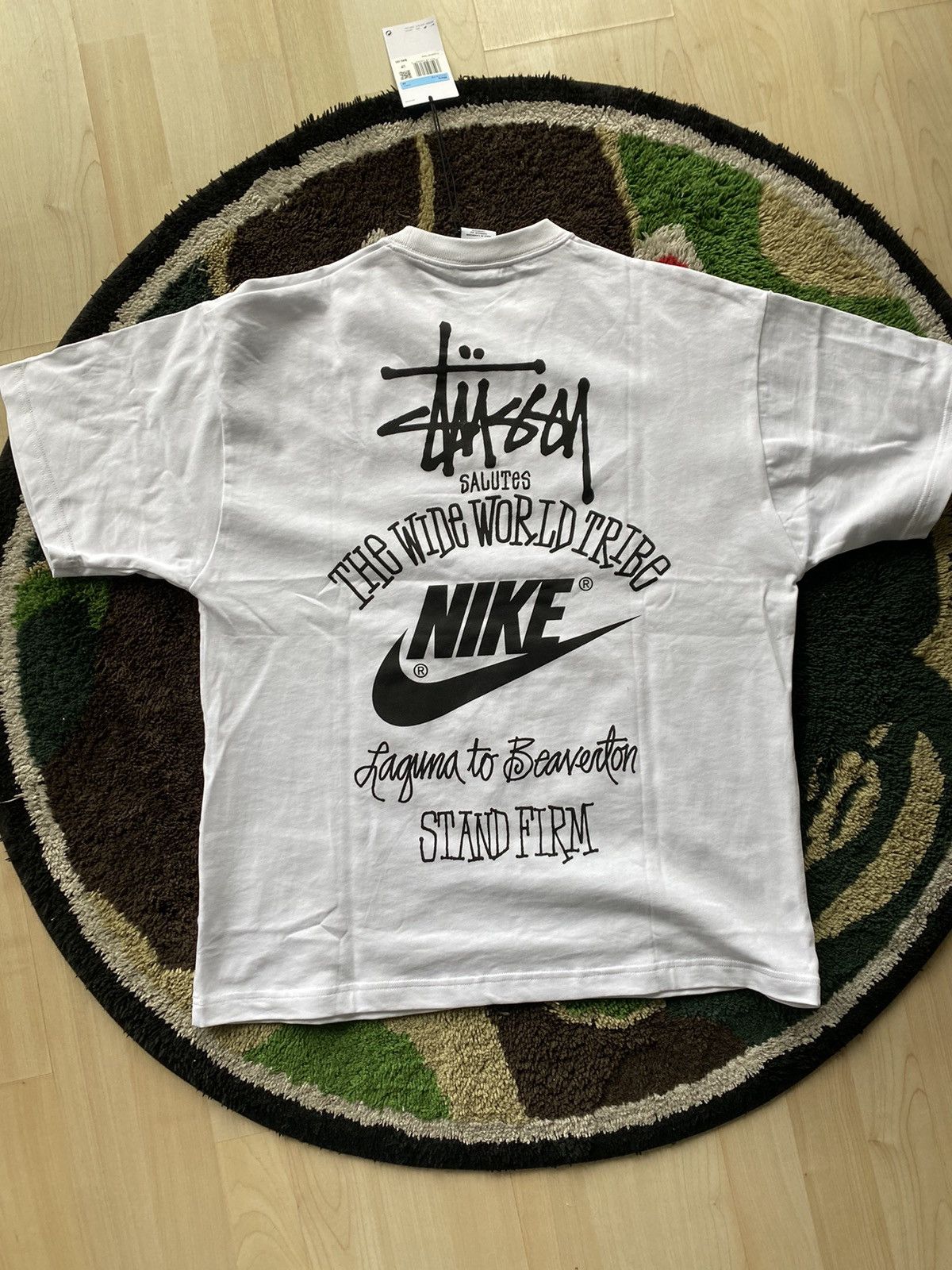 Nike × Stussy Nike x Stussy The World Wide Tribe T Shirt