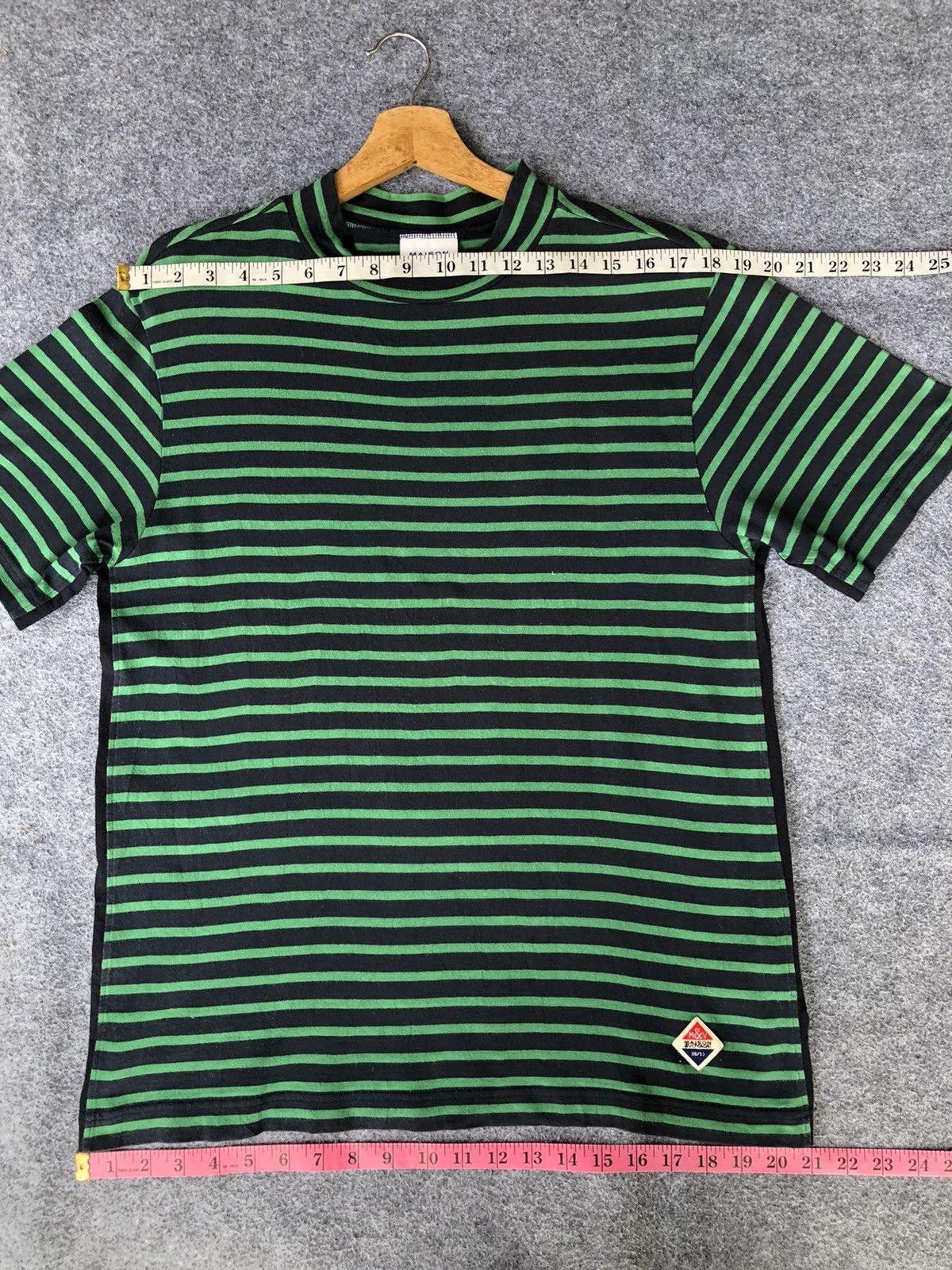OVER THE STRiPES Last Drop🔥Rare🔥Maison & Voyage Japanese Striped T Shirt Size US M / EU 48-50 / 2 - 10 Thumbnail