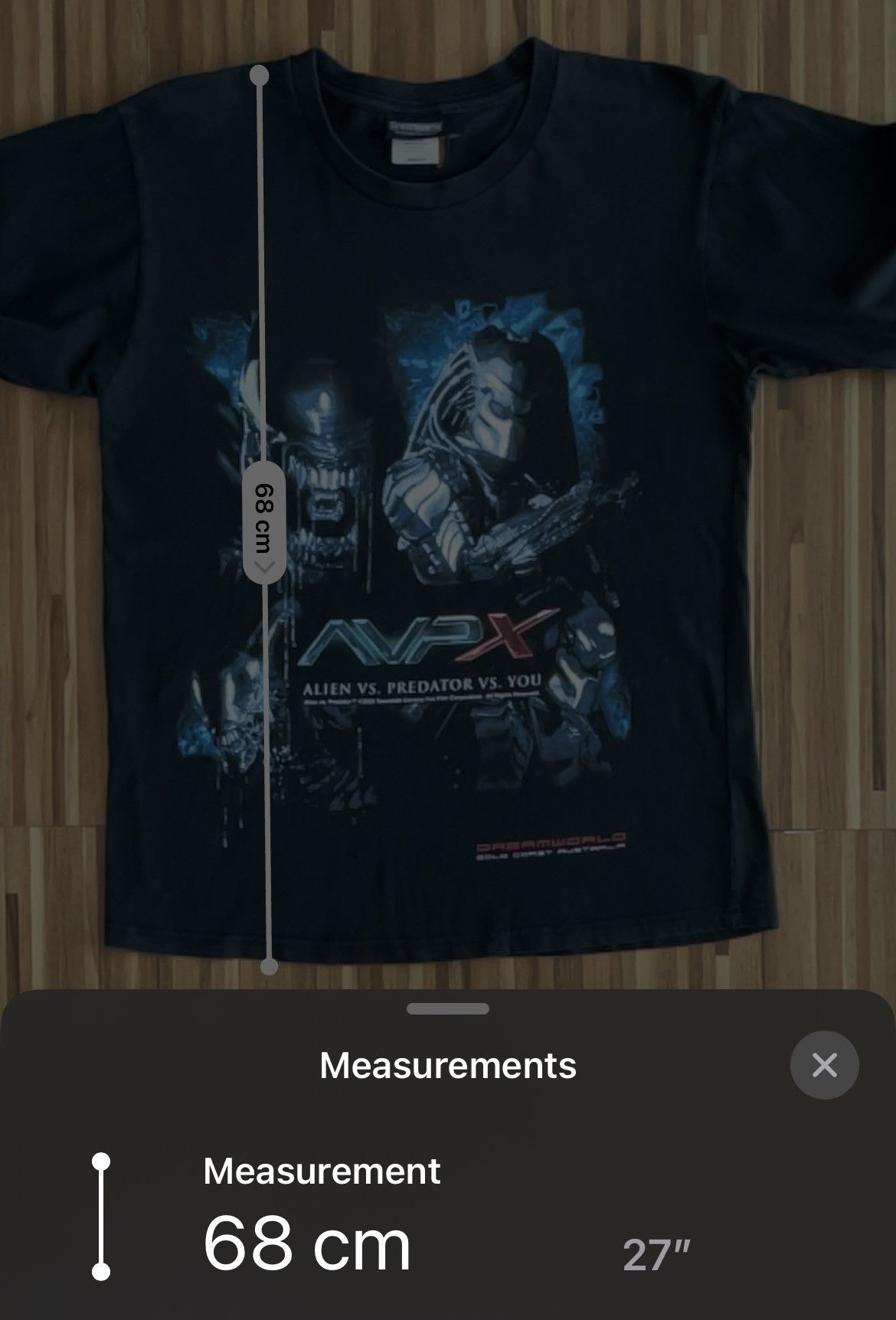 Vintage Vintage Alien vs Predator 2009 Size US M / EU 48-50 / 2 - 9 Thumbnail