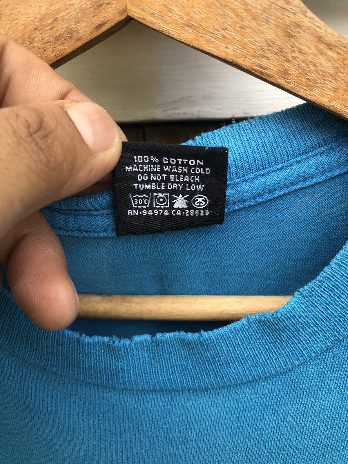 Stussy Rare🔥Vtg Stussy Degrees Of The Shade Thrashed Tee Size US M / EU 48-50 / 2 - 6 Thumbnail
