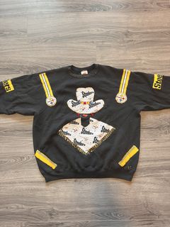 Ebbets Field Flannels Pittsburgh Steelers Vintage Crewneck Sweatshirt