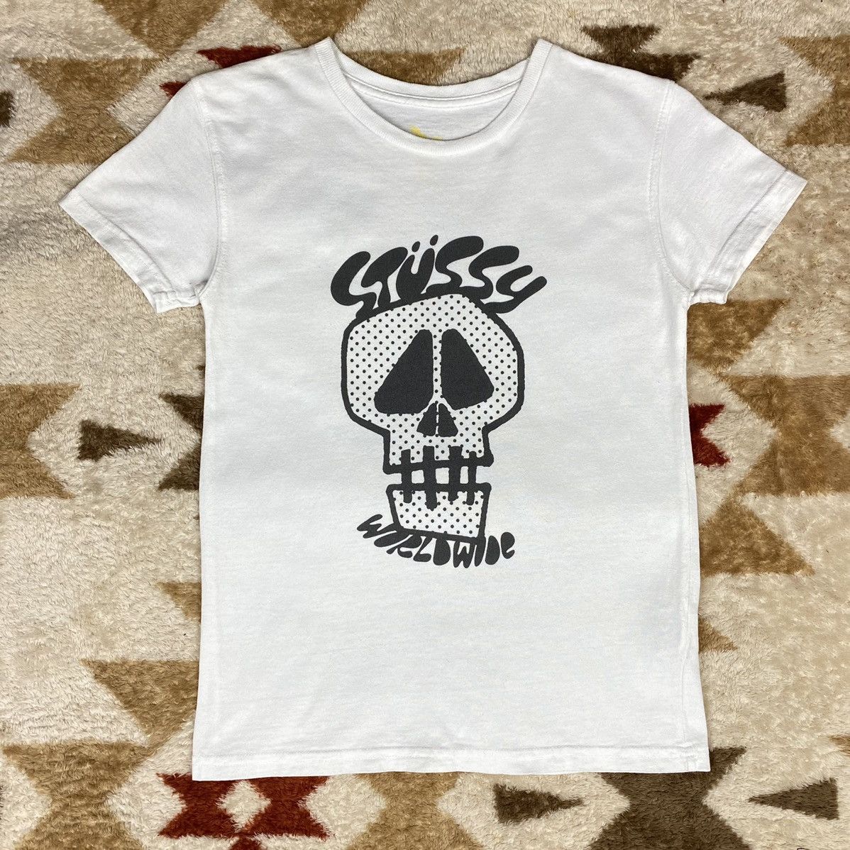 Stussy × Vintage Stussy Worldwide Shirt Kids Vintage Stussy. Size US XS / EU 42 / 0 - 1 Thumbnail