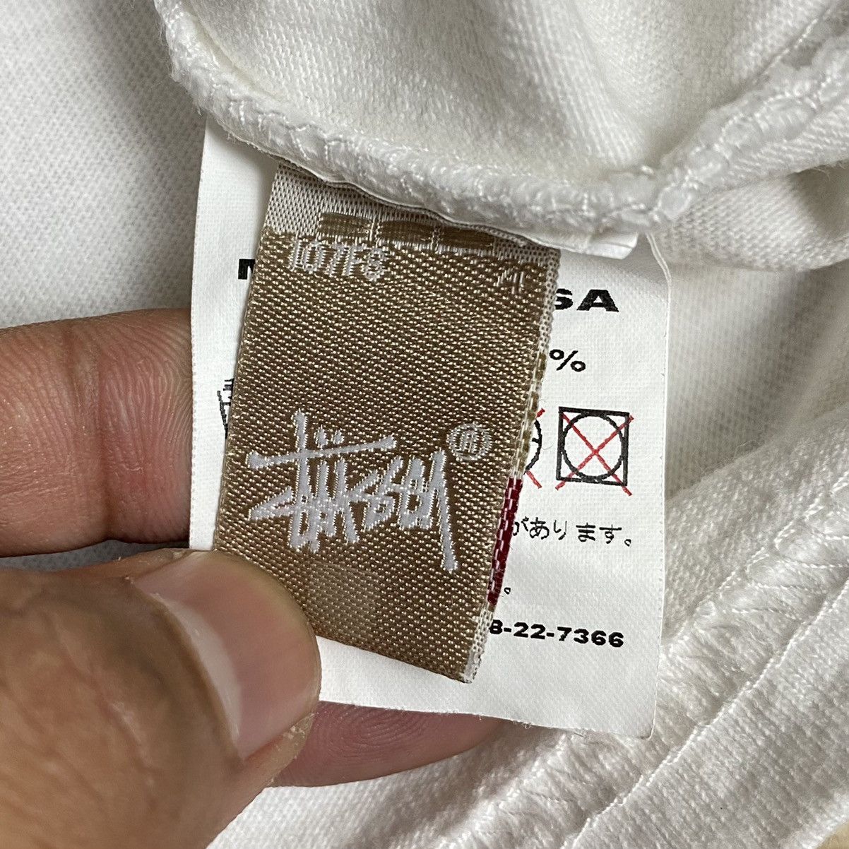 Stussy × Vintage Stussy Worldwide Shirt Kids Vintage Stussy. Size US XS / EU 42 / 0 - 8 Thumbnail