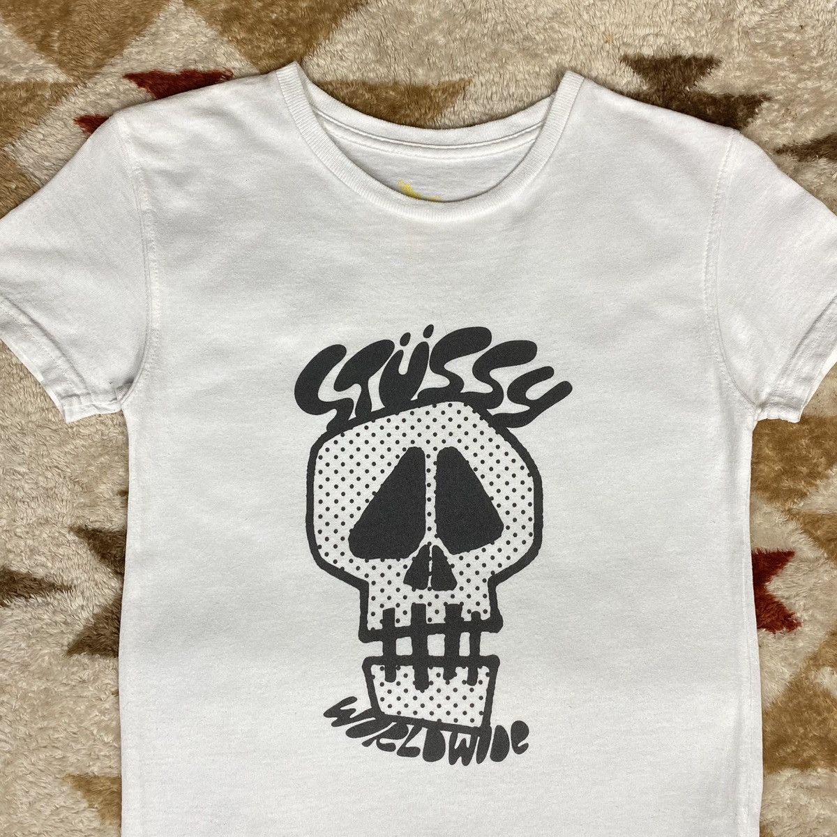 Stussy × Vintage Stussy Worldwide Shirt Kids Vintage Stussy. Size US XS / EU 42 / 0 - 3 Thumbnail