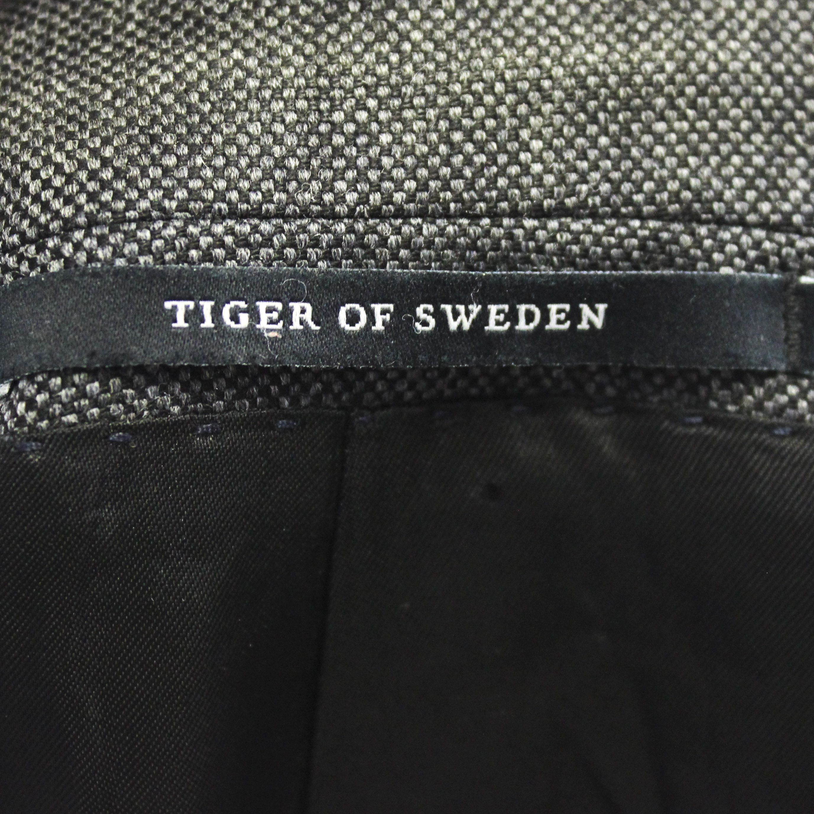 Tiger of Sweden Ruben Wool Blazer UK 44 Suit Jacket Coat Dark Grey EU 54 Size 44R - 6 Thumbnail