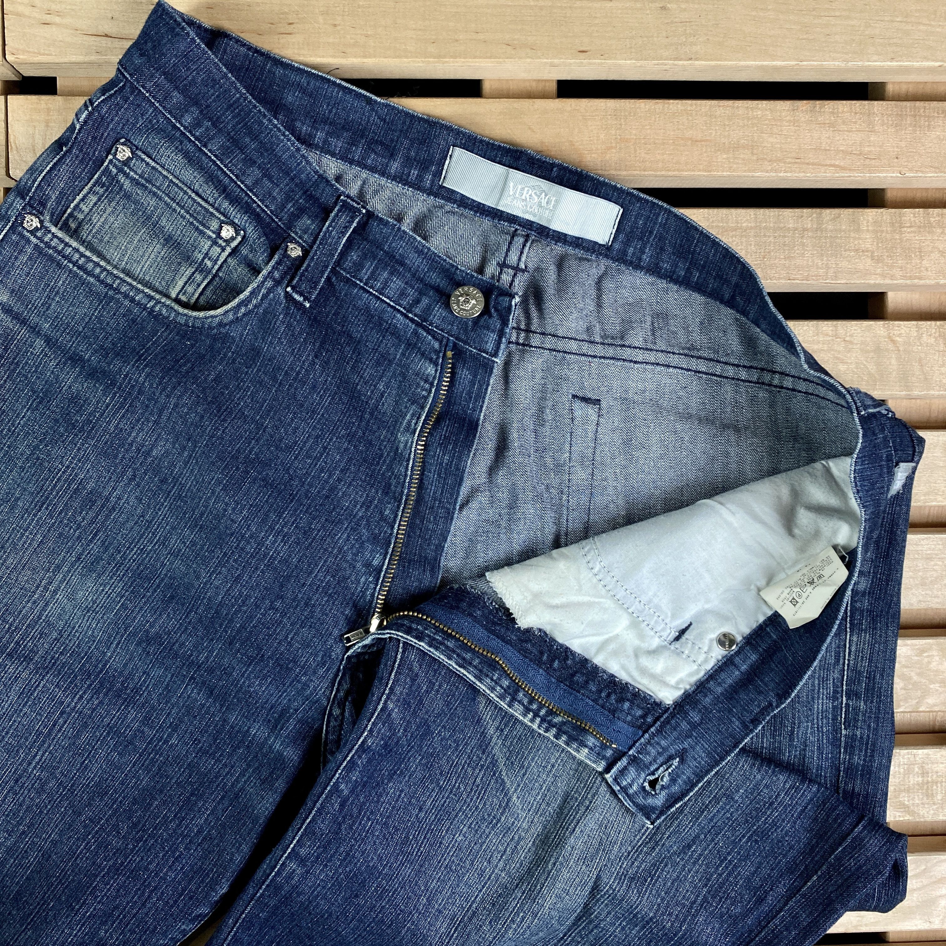 Versace × Versace Jeans Couture Mens Jeans Denim Versace Couture Size 36 Size US 36 / EU 52 - 4 Thumbnail