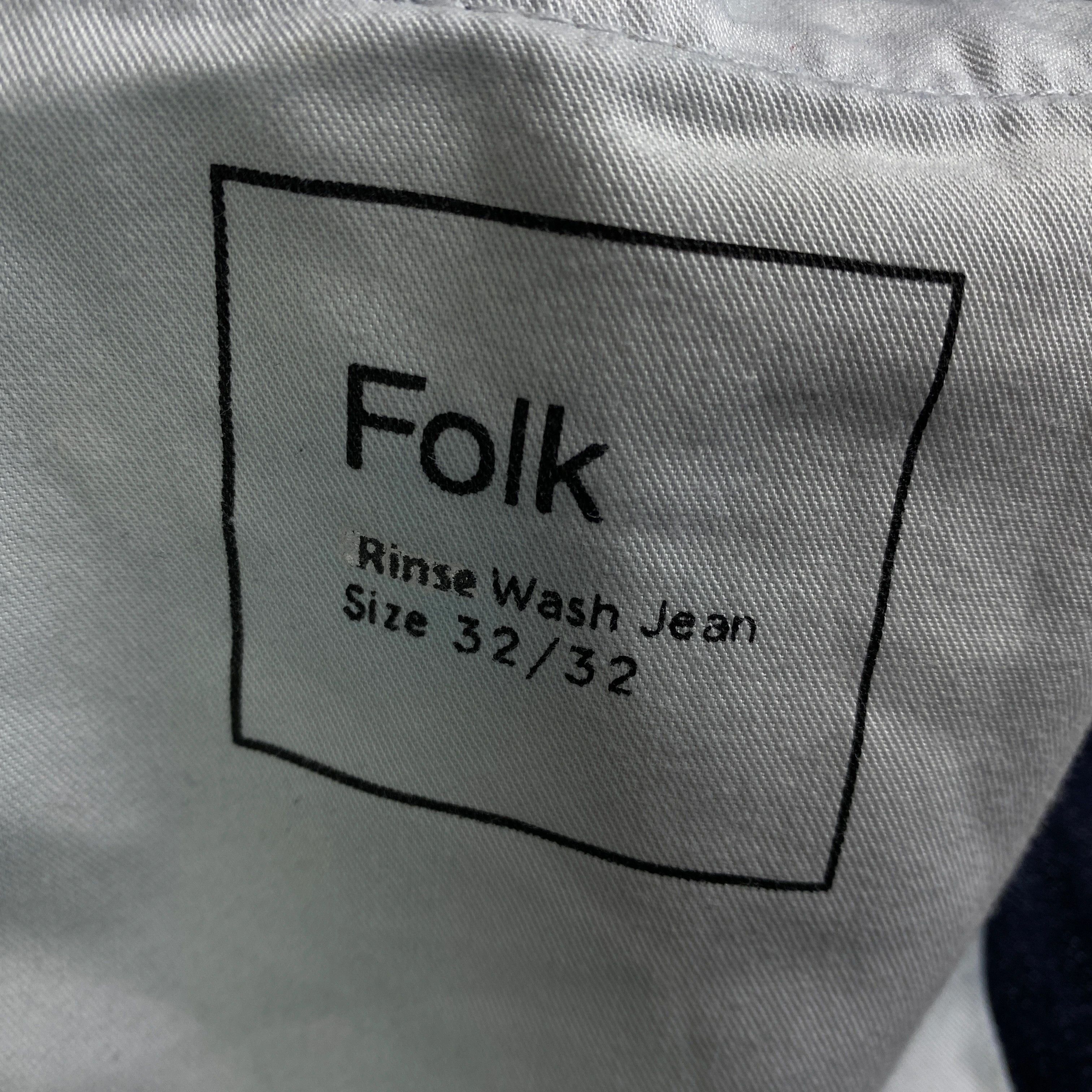 Folk Mens Jeans Denim Folk Size 32 Size US 32 / EU 48 - 6 Thumbnail