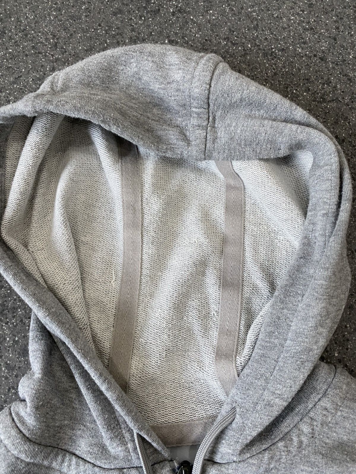 Nike × Vintage Y2K Nike Grey Hoodie Woman Size US S / EU 44-46 / 1 - 4 Thumbnail