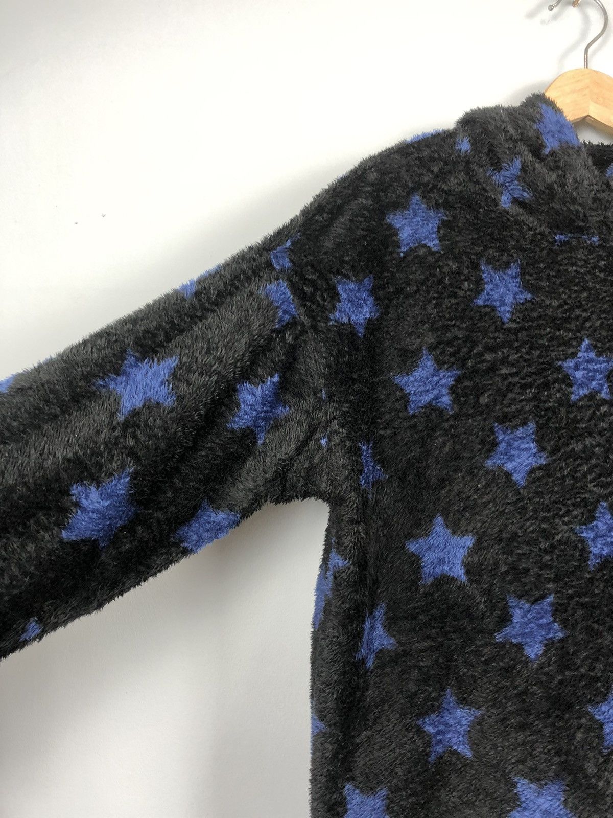 Vintage Peanut Snoopy All Over Print Star Fleece Jacket Size M / US 6-8 / IT 42-44 - 3 Thumbnail