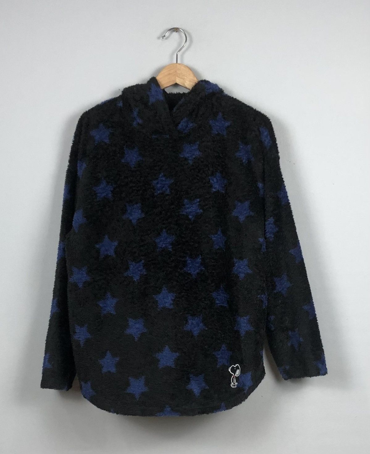 Vintage Peanut Snoopy All Over Print Star Fleece Jacket Size M / US 6-8 / IT 42-44 - 1 Thumbnail