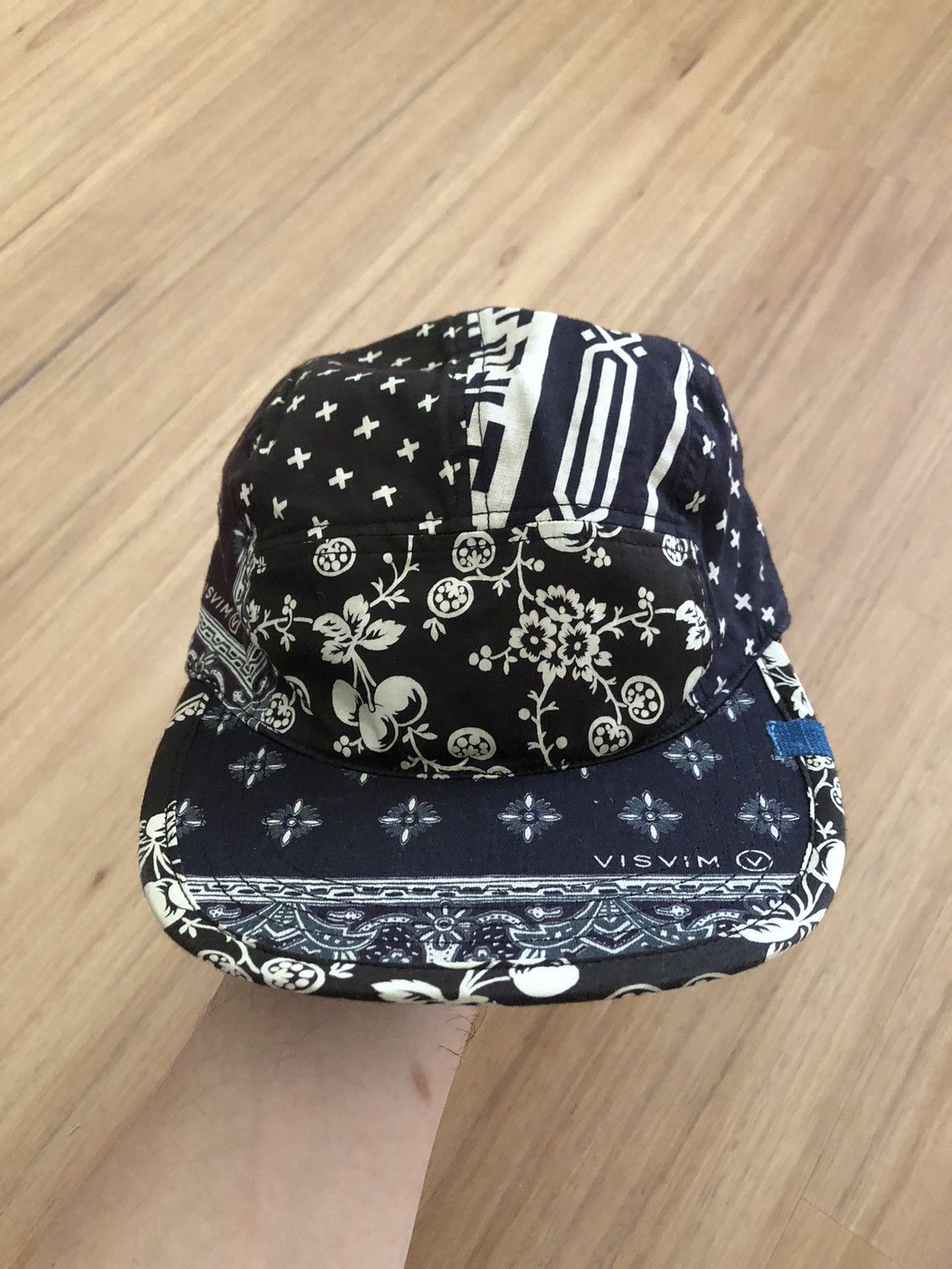 Visvim ICT Bandana Cap - Black | Grailed