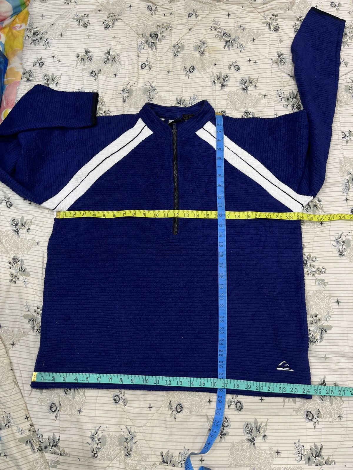 Quiksilver × Vintage (Uuu)🔥🔥STEALS VINTAGE QUIKSILVER HALF ZIPPER JACKET Size US L / EU 52-54 / 3 - 13 Thumbnail