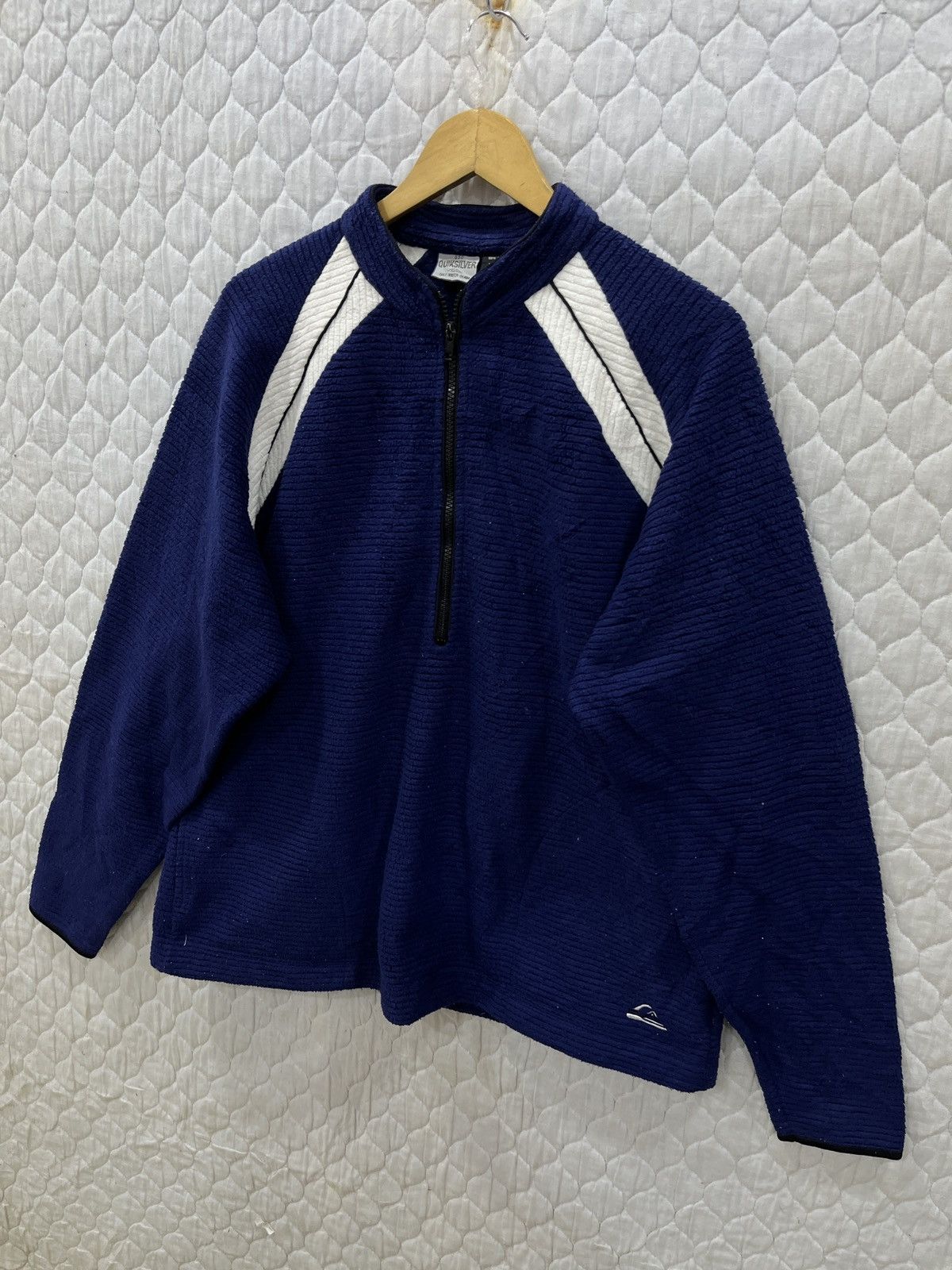 Quiksilver × Vintage (Uuu)🔥🔥STEALS VINTAGE QUIKSILVER HALF ZIPPER JACKET Size US L / EU 52-54 / 3 - 2 Thumbnail