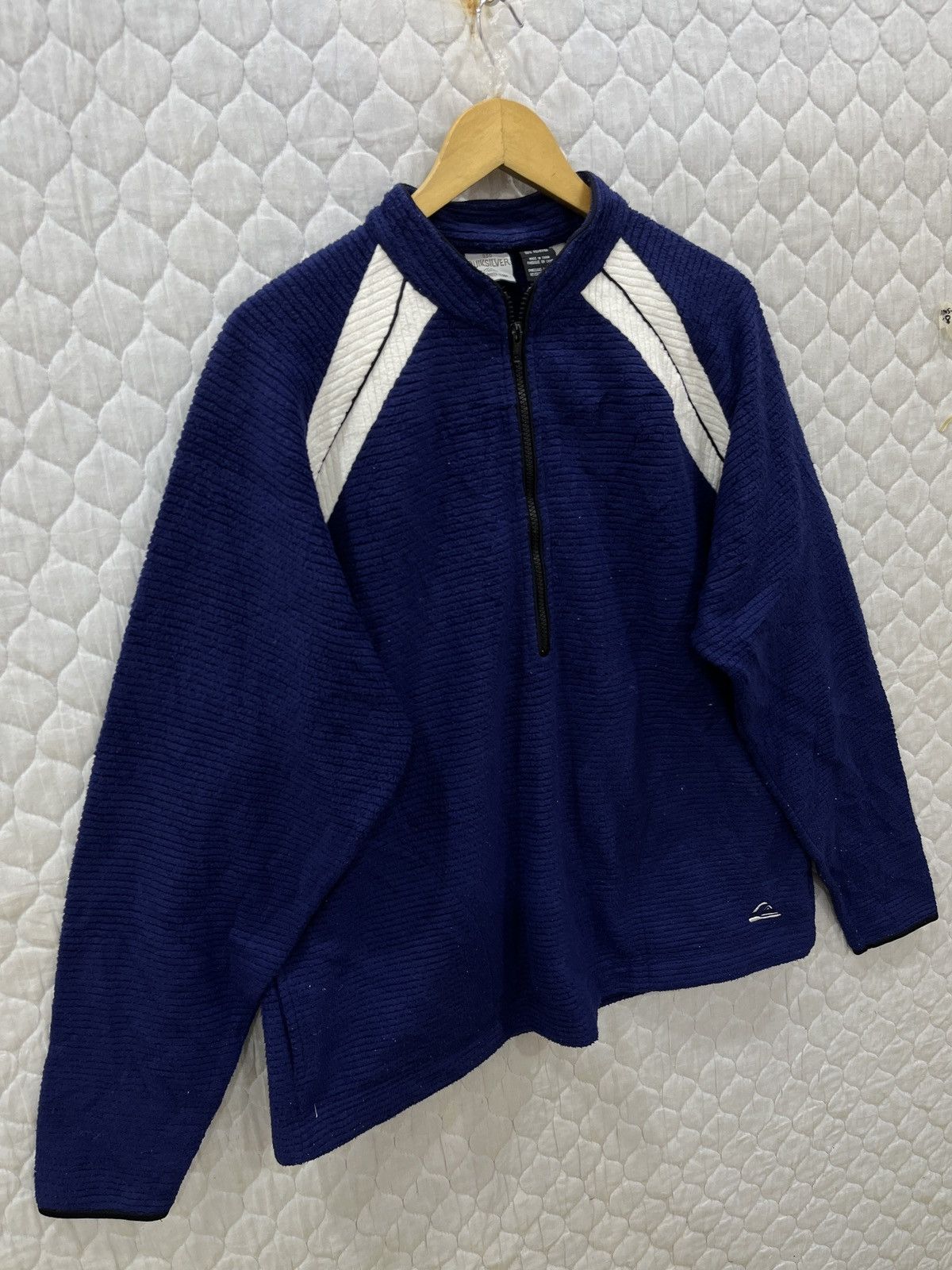 Quiksilver × Vintage (Uuu)🔥🔥STEALS VINTAGE QUIKSILVER HALF ZIPPER JACKET Size US L / EU 52-54 / 3 - 3 Thumbnail